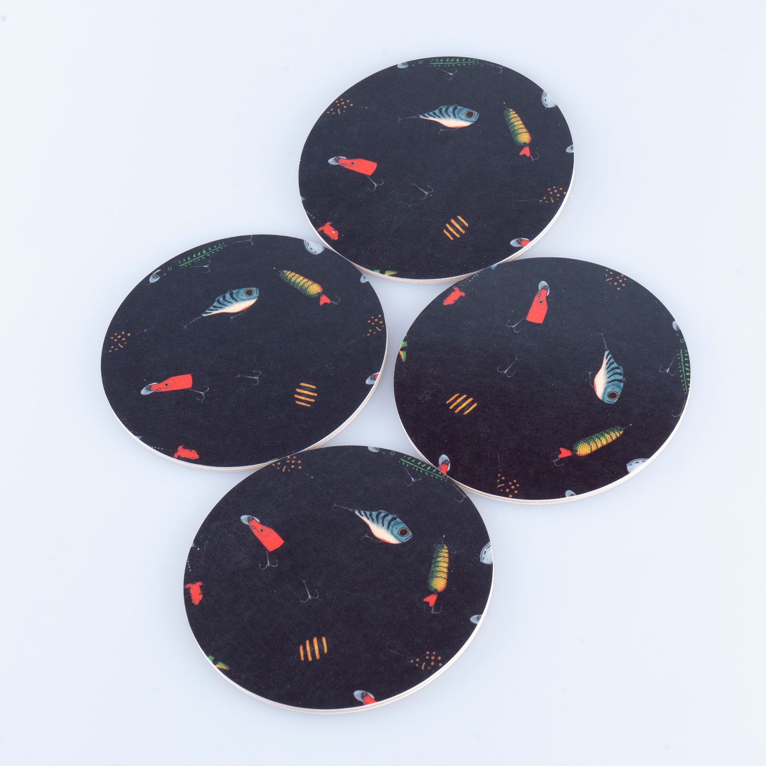 LURE UNDERLÄGG 4-PACK - BLACK