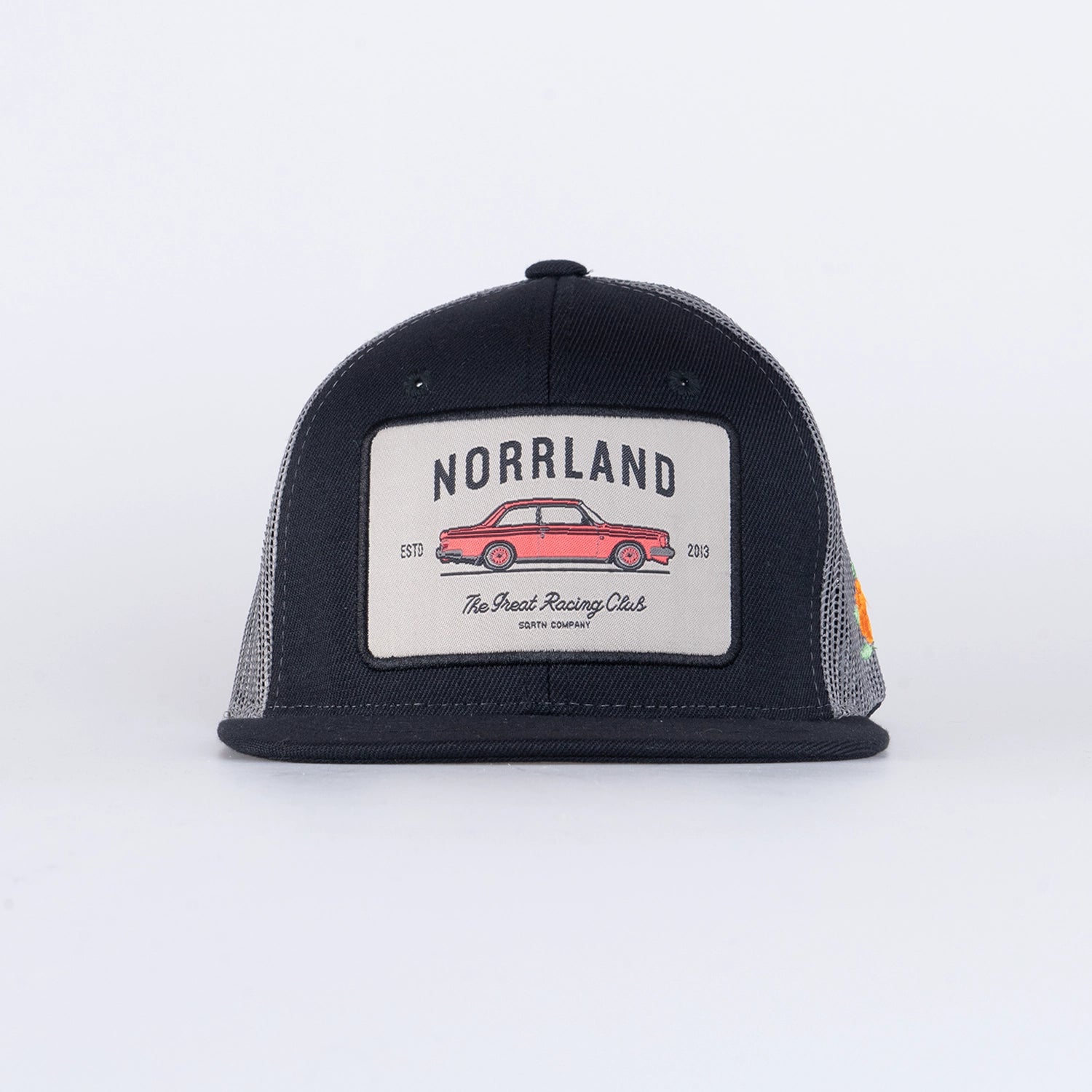 RACING KIDS TRUCKER CAP - GREY