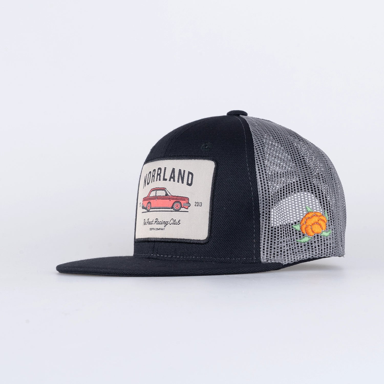 RACING KIDS TRUCKER CAP - GREY