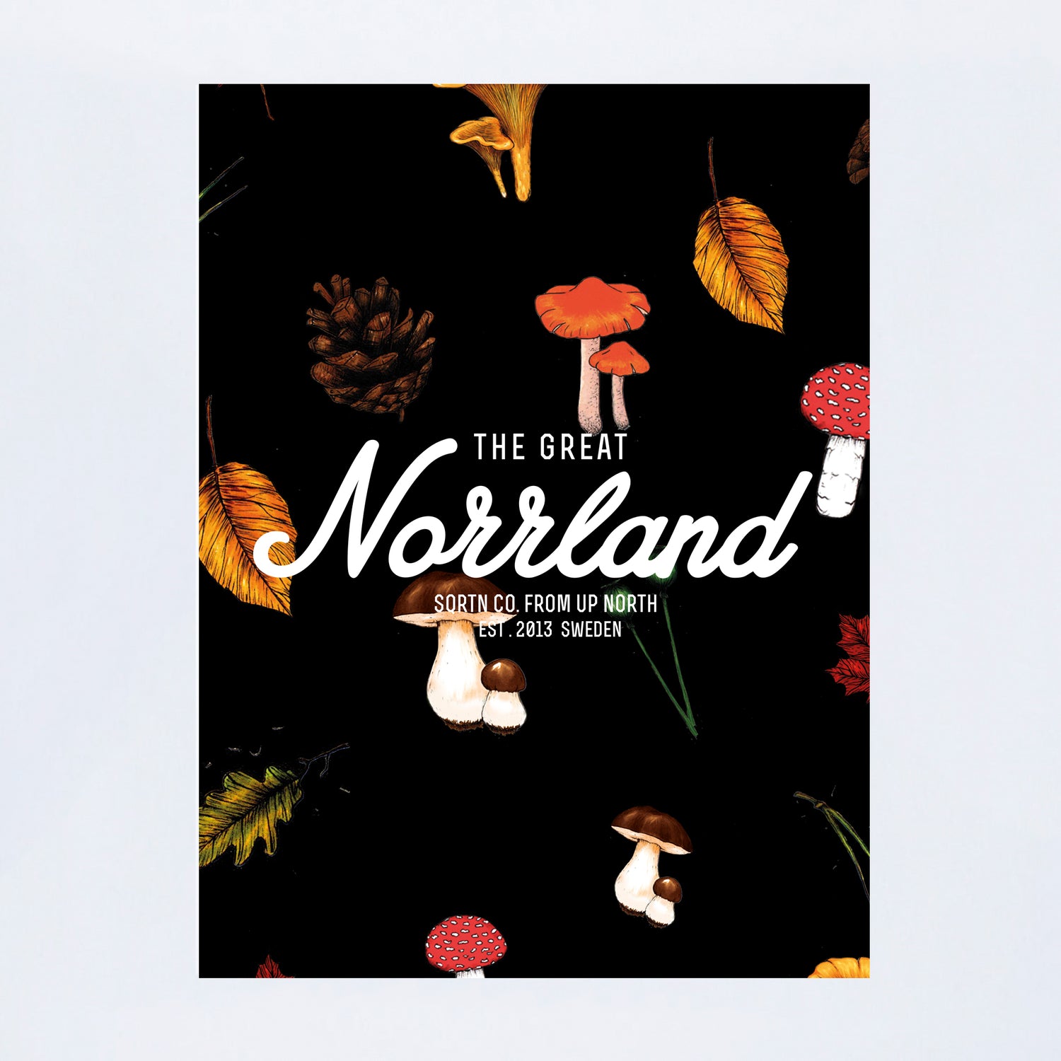 POSTER GREAT NORRLAND SHROOM