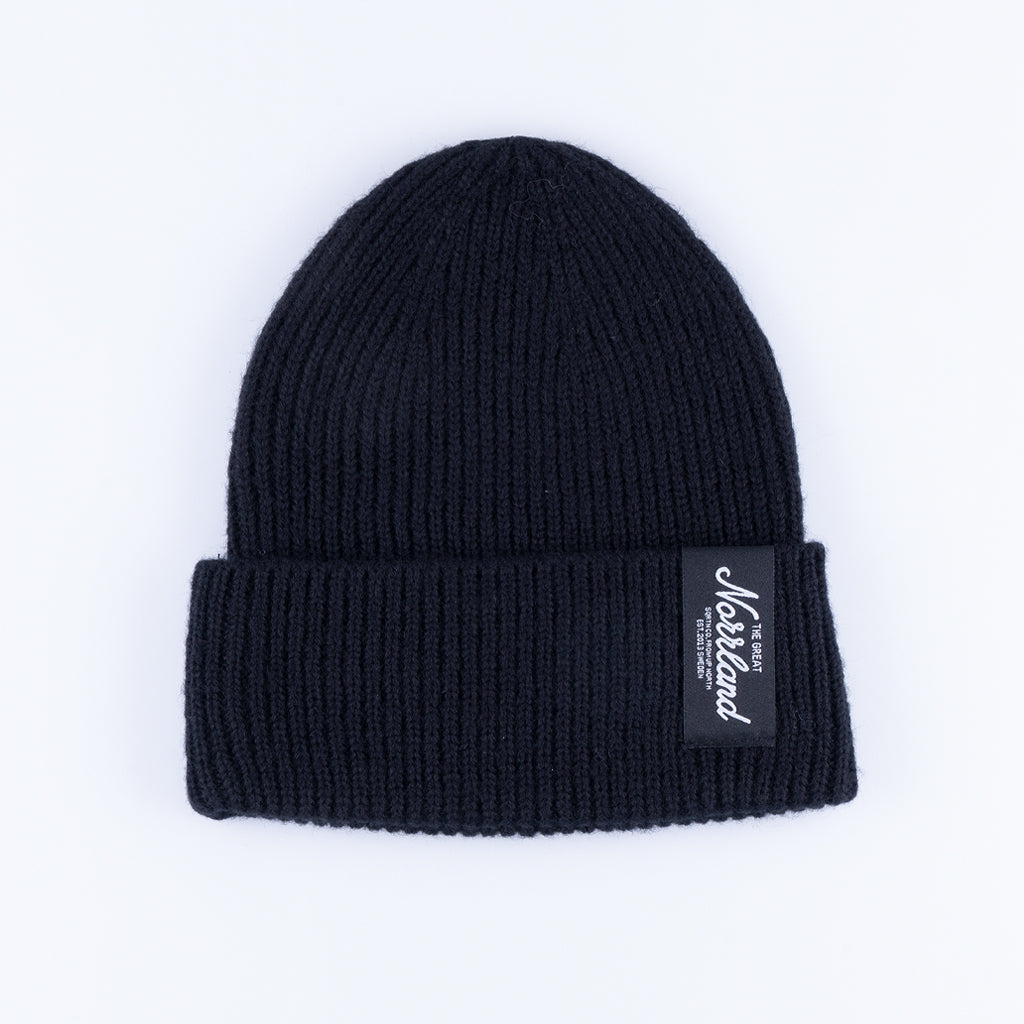 TGN RAW BEANIE - BLACK