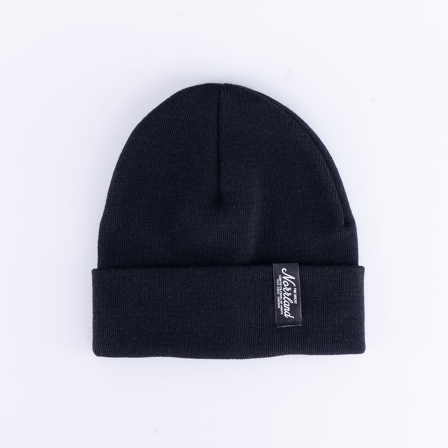 TGN PATCH WOOLPOWER BEANIE - BLACK