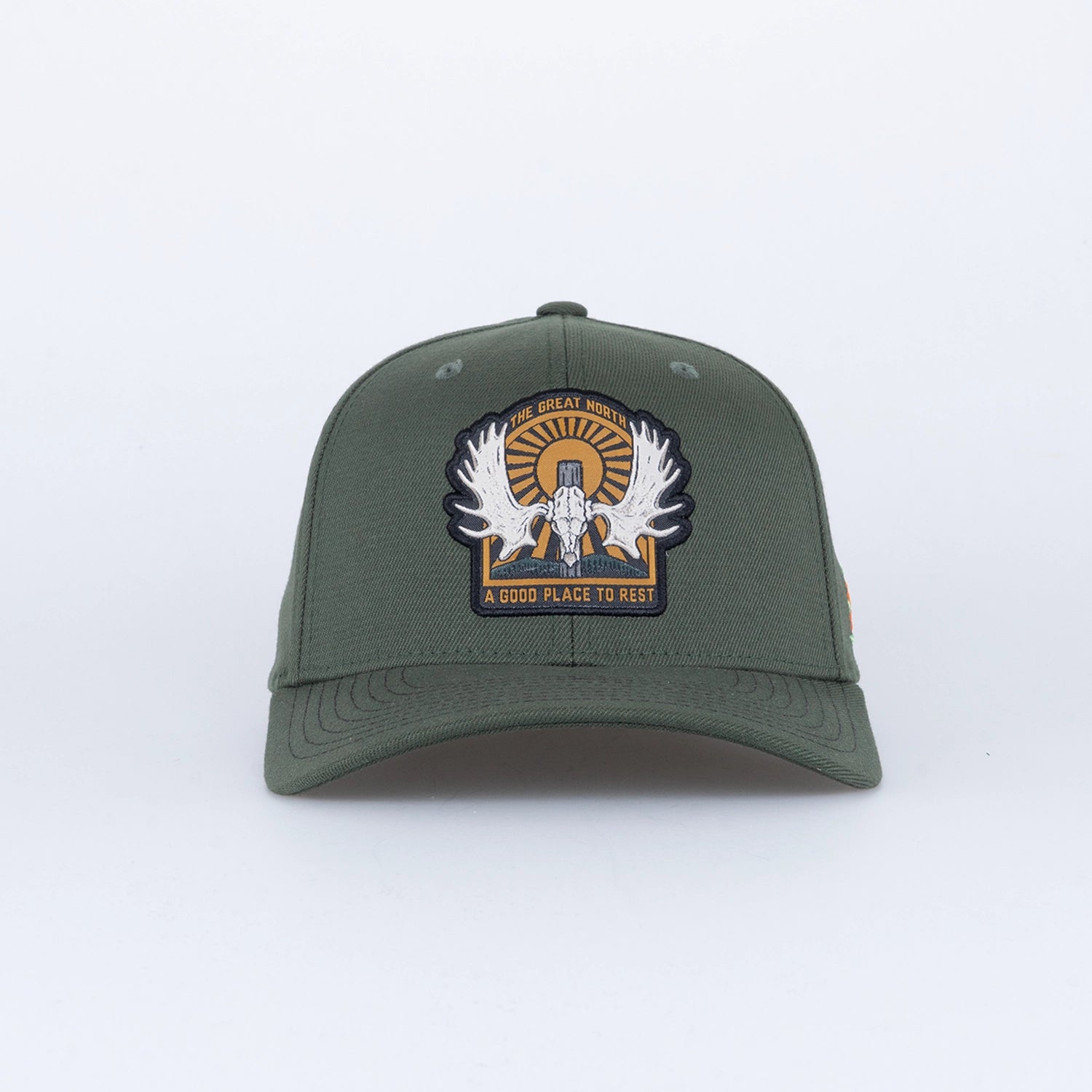 ÄLGHORN 120 CAP - OLIVE GREEN