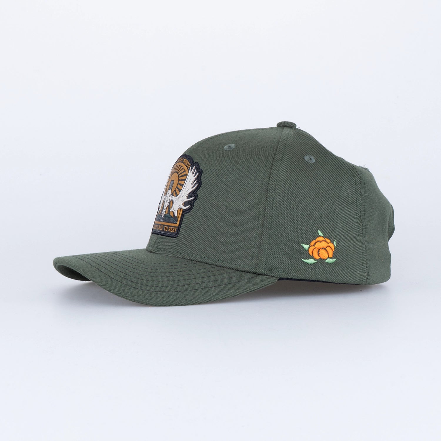 ÄLGHORN 120 CAP - OLIVE GREEN
