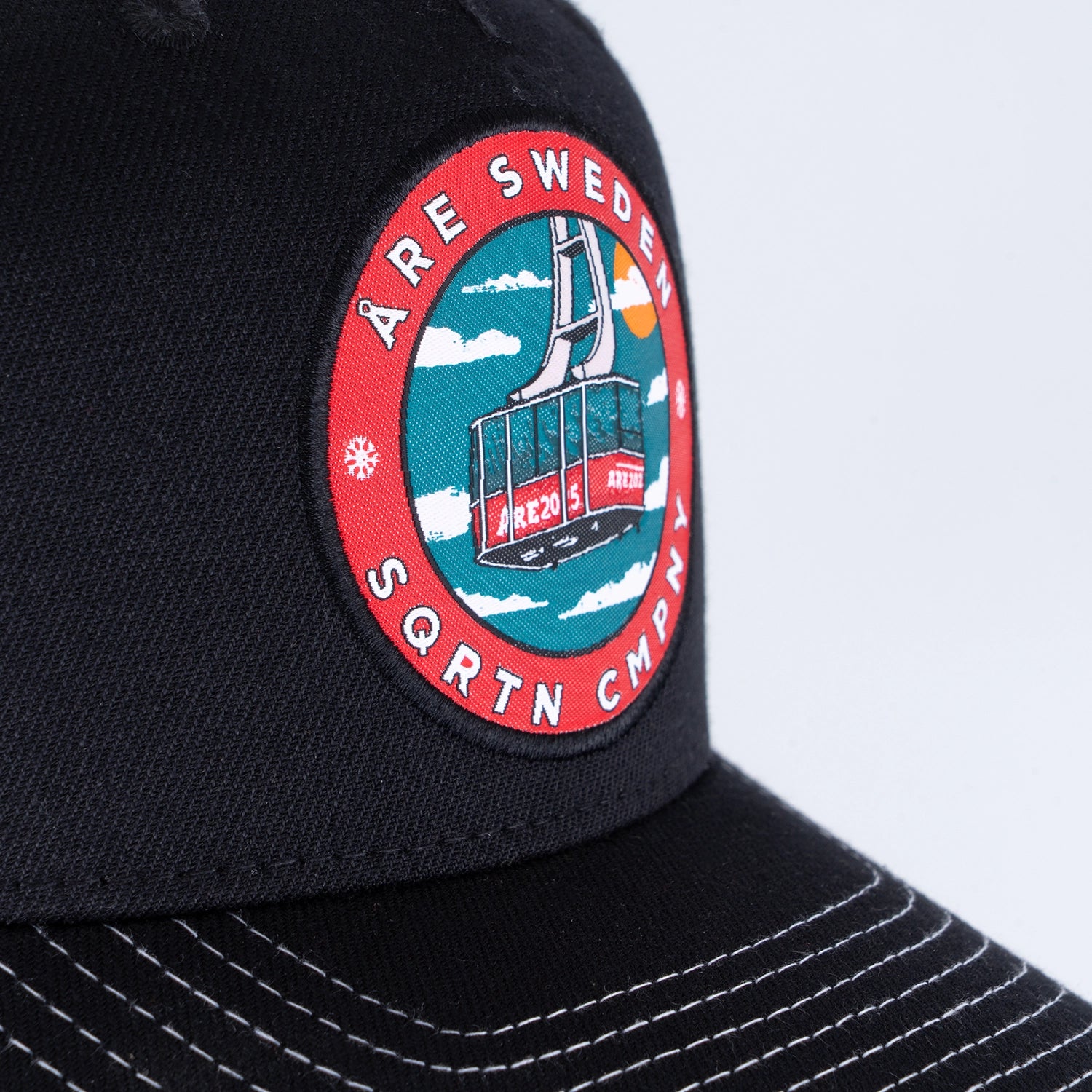 ÅRE TRUCKER CAP - HOOKED BLACK