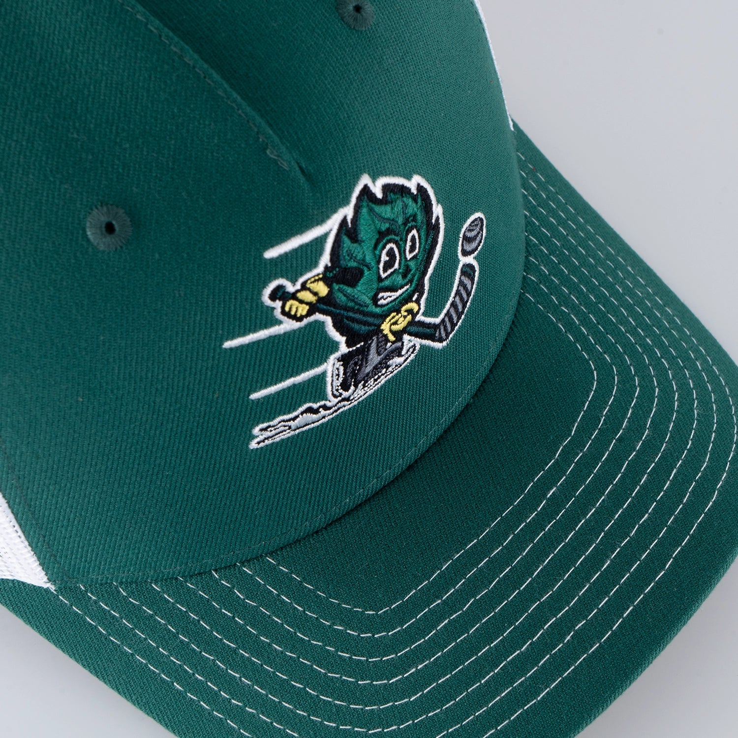 BJK LEAF TRUCKER KEPS - BJÖRKLÖVEN GREEN