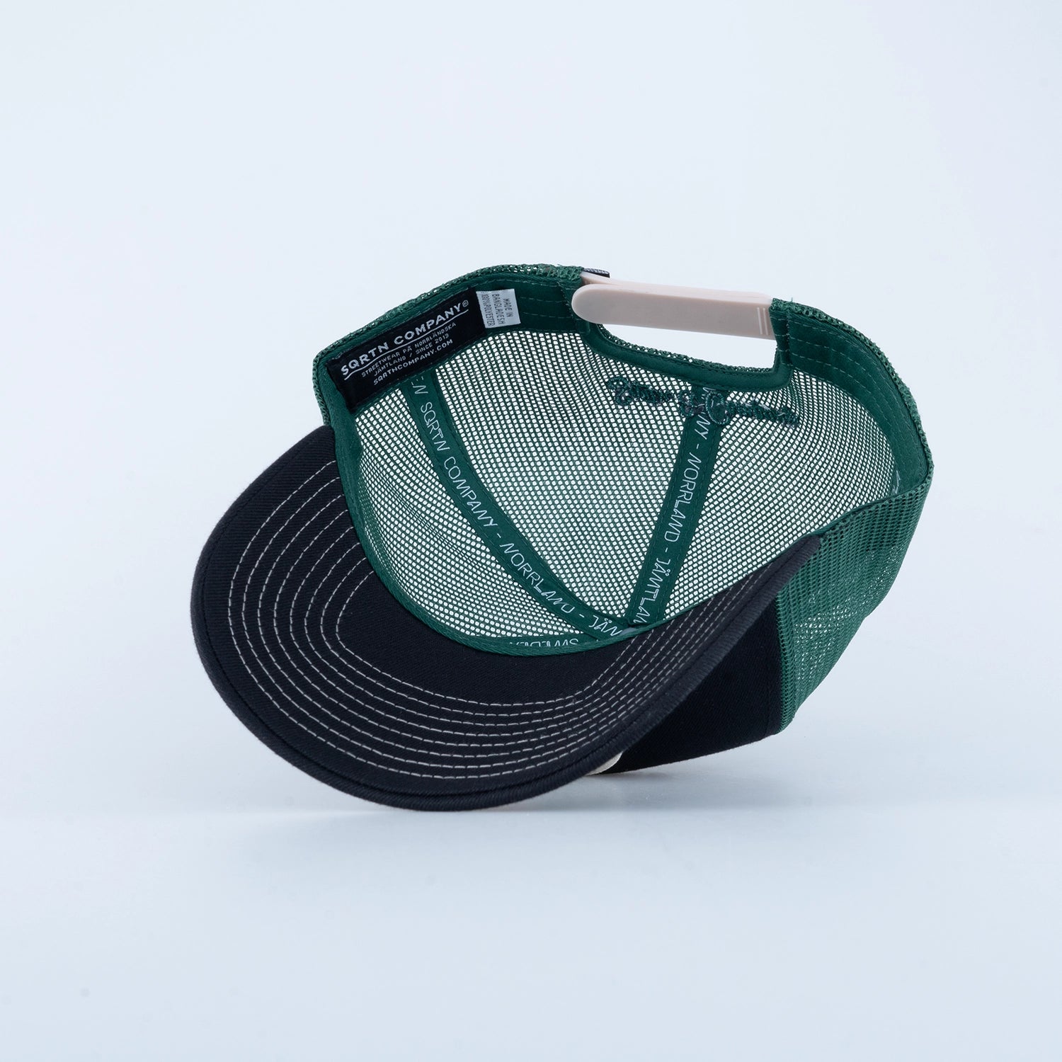 CB SAFARI TRUCKER CAP - HOOKED STONE OLIVE