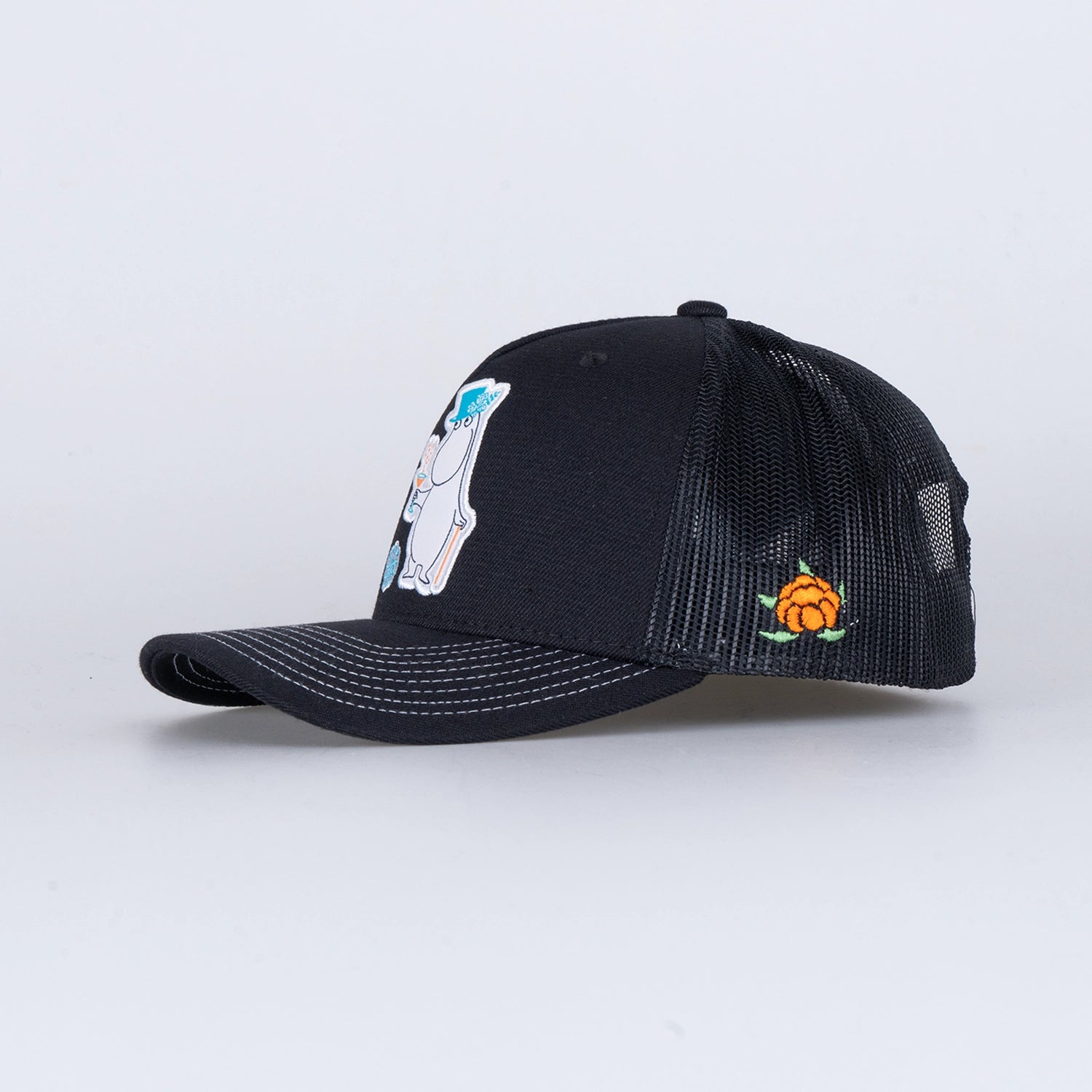 CHEERS MOOMIN TRUCKER CAP - BLACK