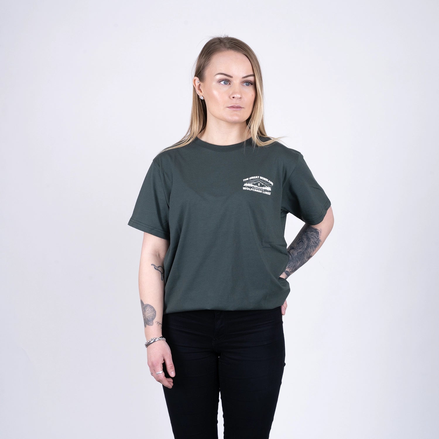 COLLAB T-SHIRT - OLIVE
