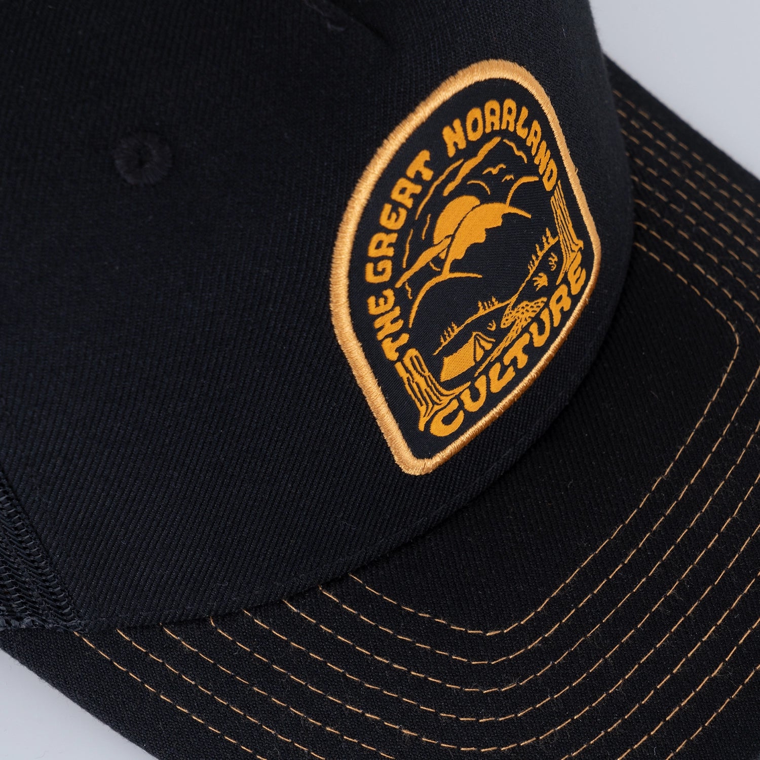 CULTURE TRUCKER KEPS - HOOKED BLACK