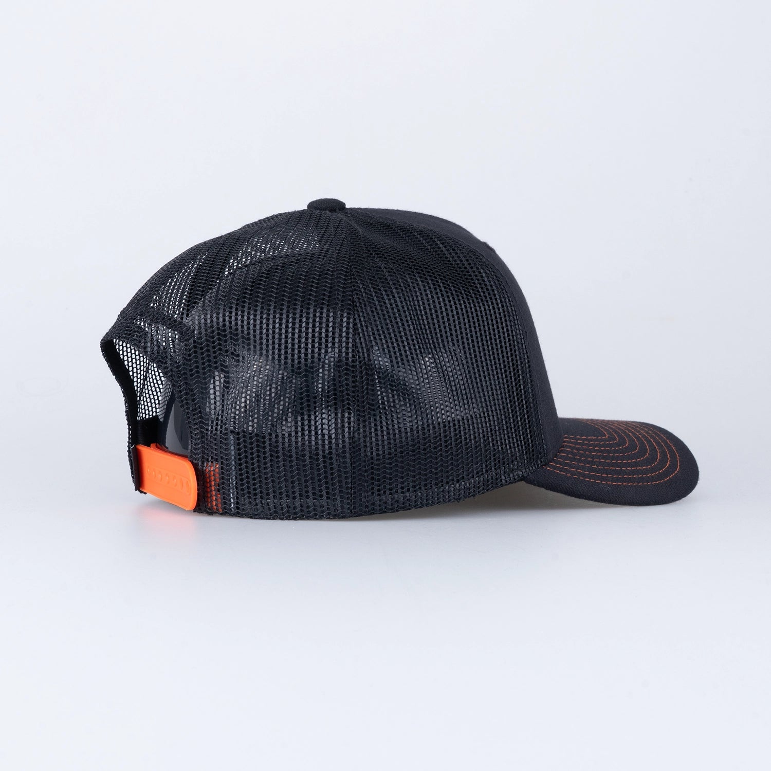DUVED TRUCKER CAP - HOOKED BLACK