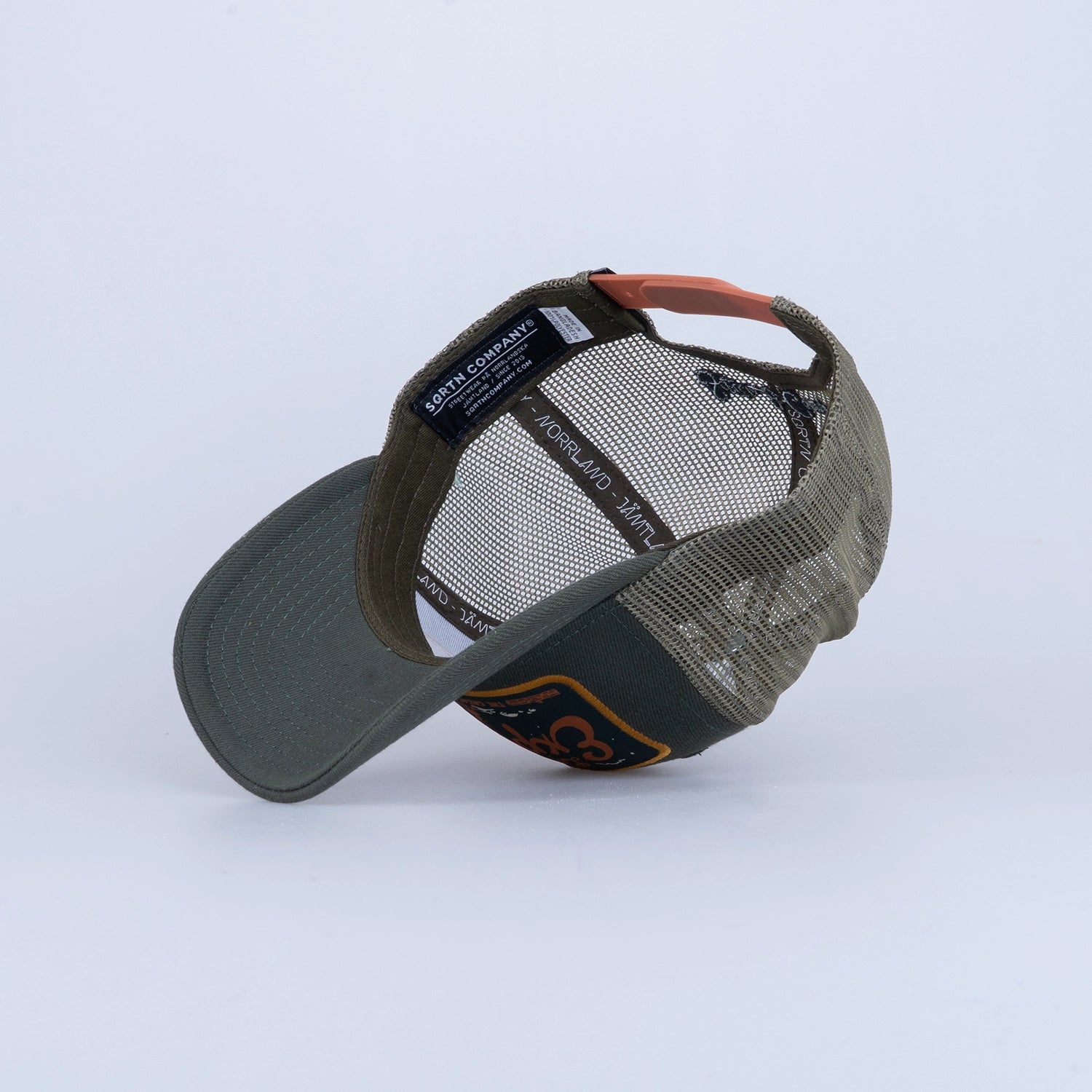 EXPLORE JUNIOR TRUCKER KEPS - OLIVE