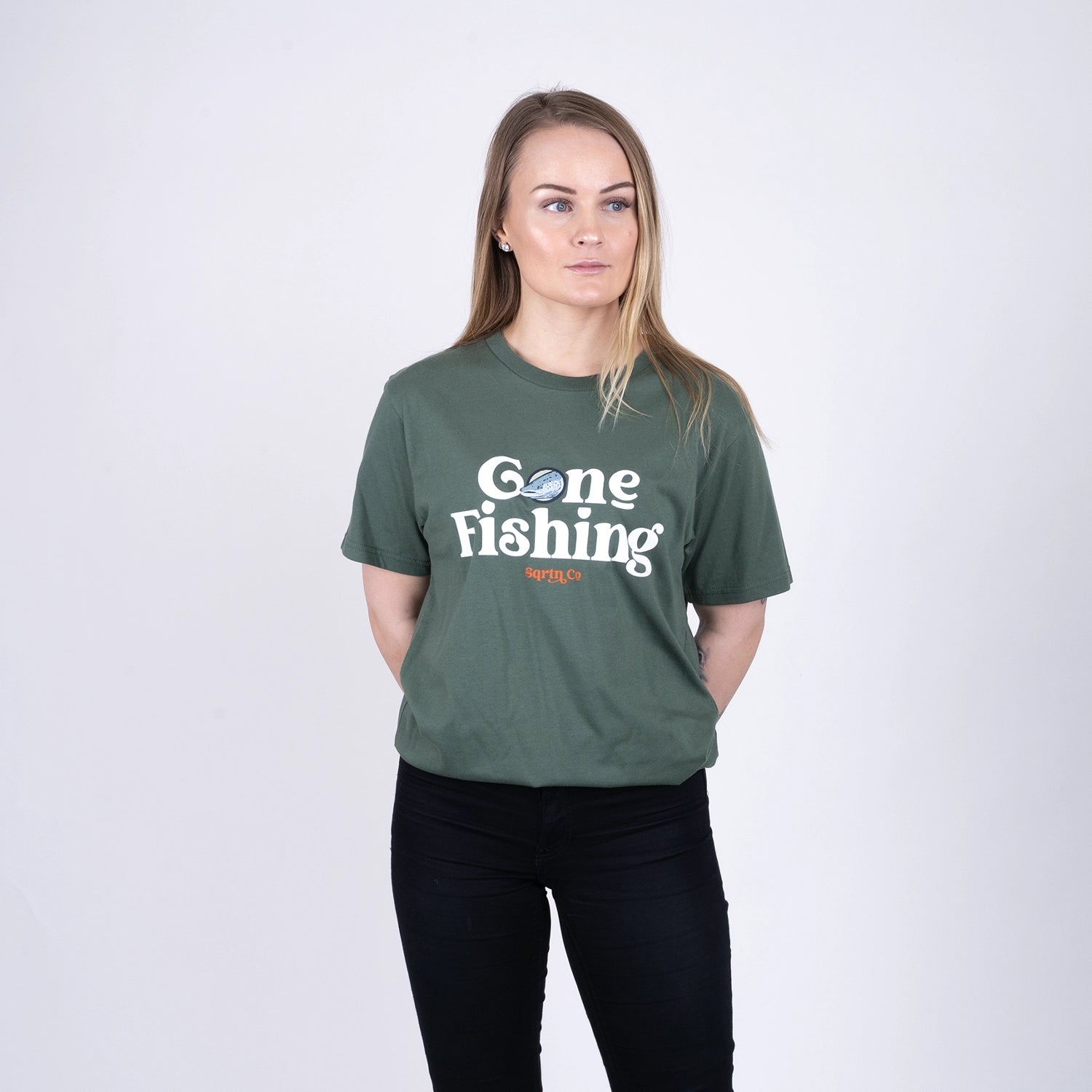 GONE FISHING T-SHIRT - TALLBARR