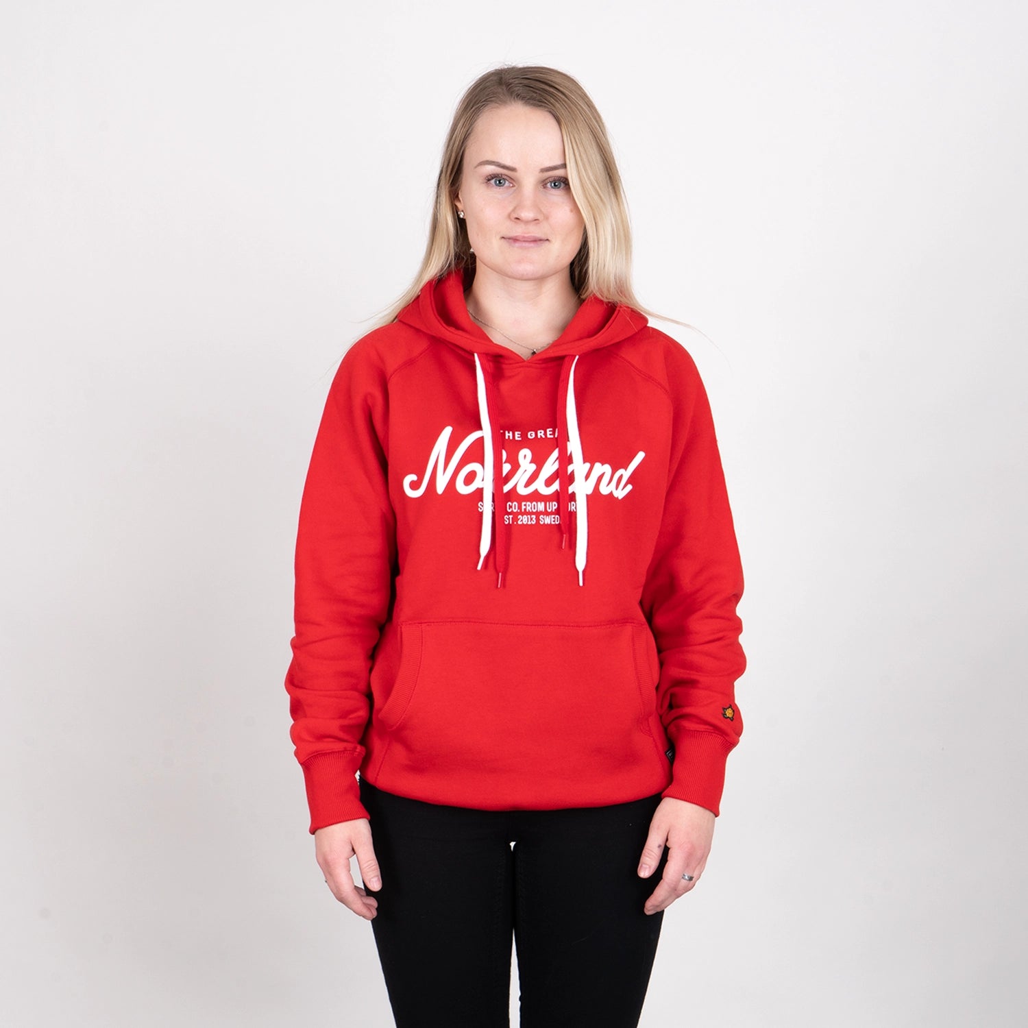 GREAT NORRLAND HOODIE - COBALT RED