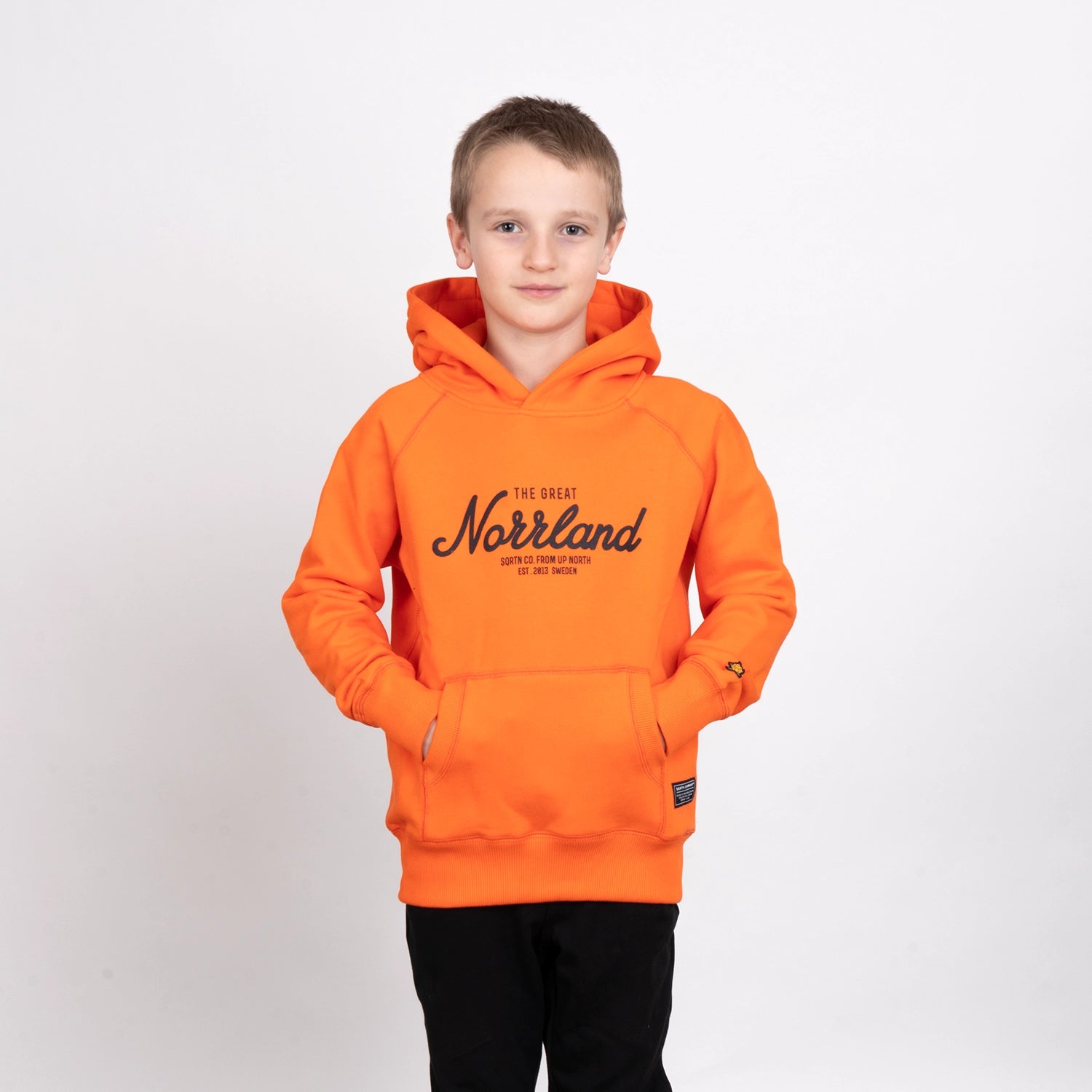 GREAT NORRLAND HOODIE - BLACK