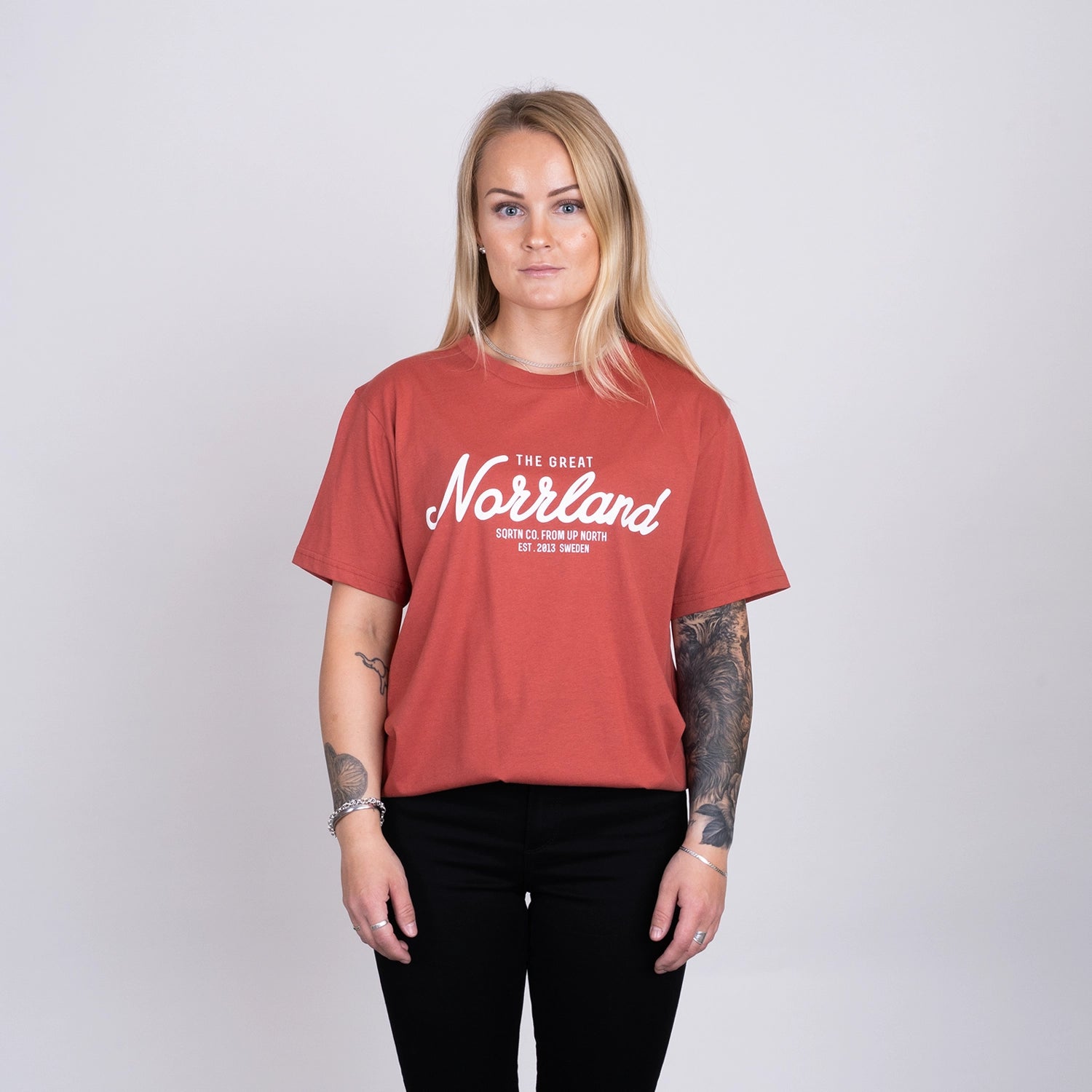 GREAT NORRLAND T-SHIRT - CHARCOAL