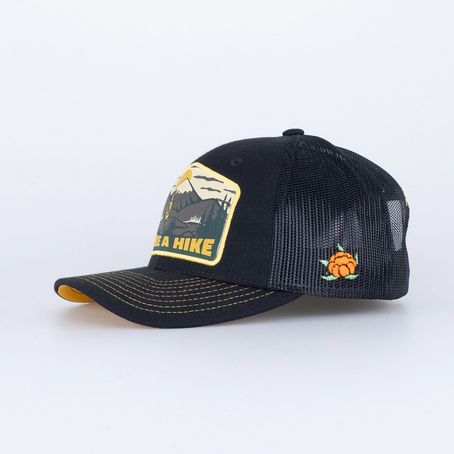 HIKE TRUCKER LOW CAP - BLACK