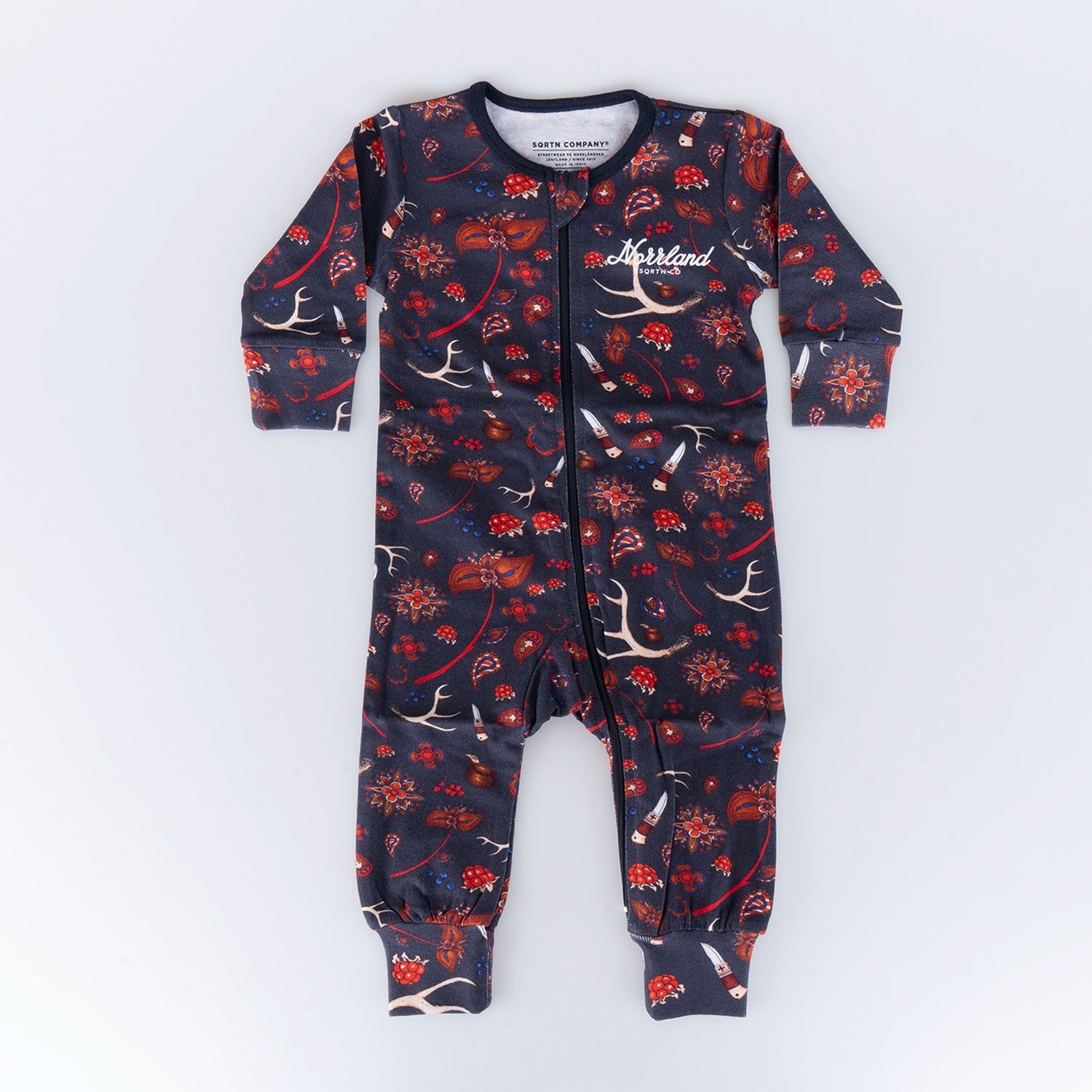 TGN SCRIPT JUMPSUIT - SAPMI NAVY