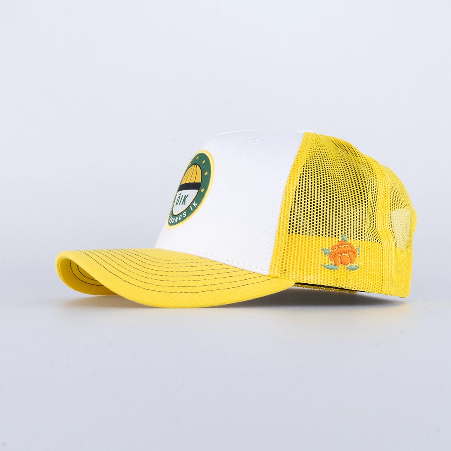 KUPOLEN TRUCKER CAP - HOOKED ÖIK YELLOW