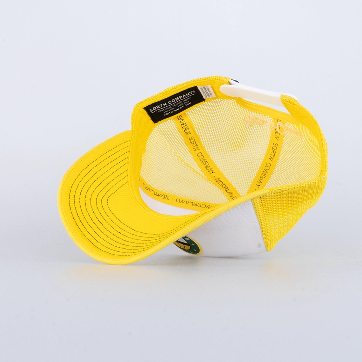 KUPOLEN TRUCKER CAP - HOOKED ÖIK YELLOW