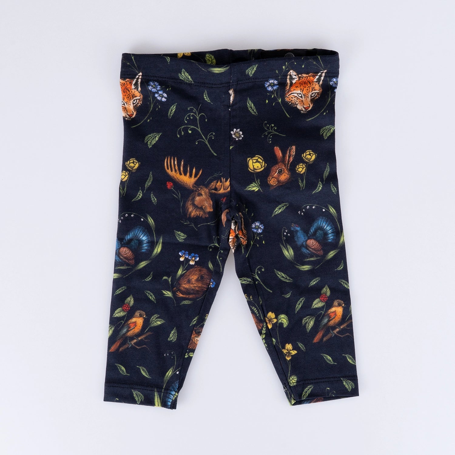 KIDS TIGHTS - LANDSKAP BLACK