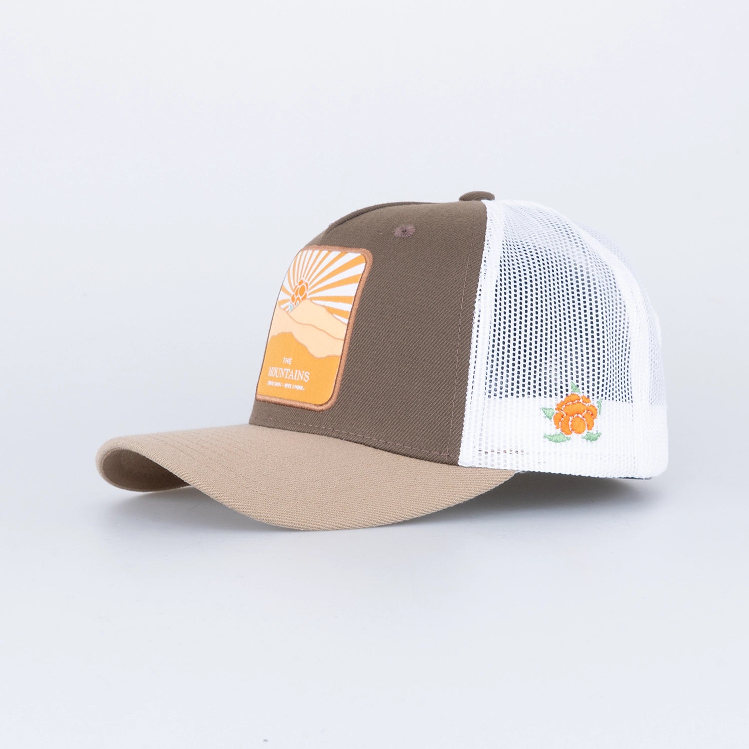 MOUNTAINS TRUCKER KEPS - HOOKED BROWN