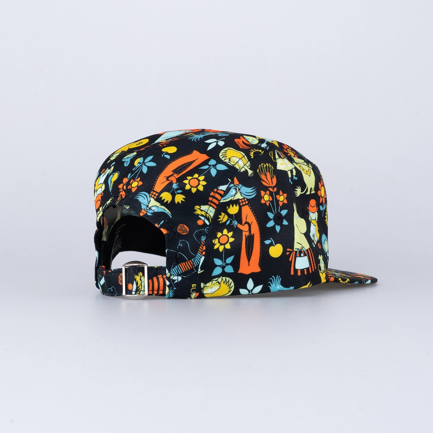 TGN SCRIPT KIDS 5-PANEL CAP - MOOMIN RETRO BLACK