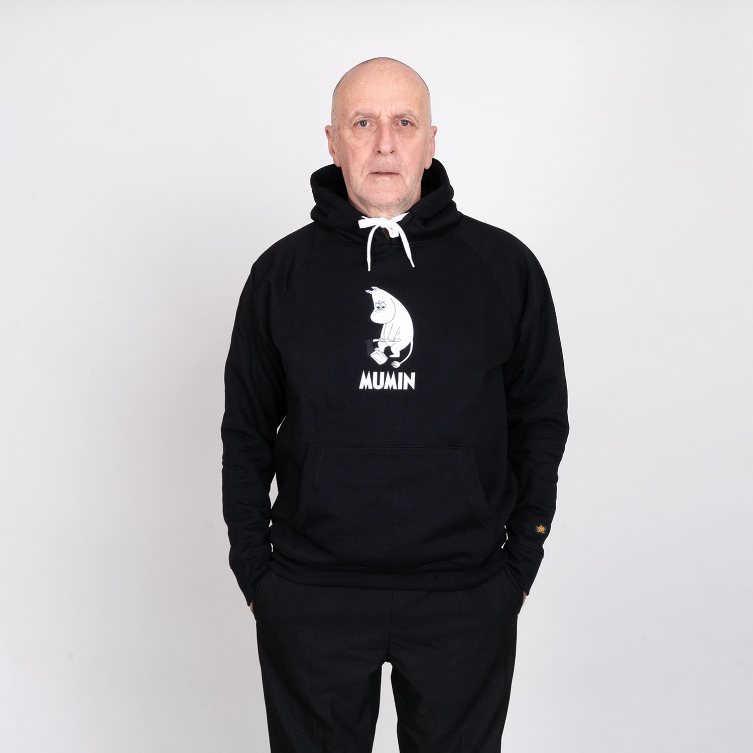 MOOMIN AXE HOODIE - MOOMIN BLACK