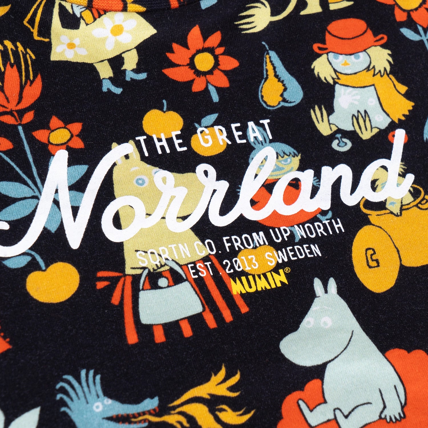 GREAT NORRLAND KIDS LONGSLEEVE - MUMIN BLACK