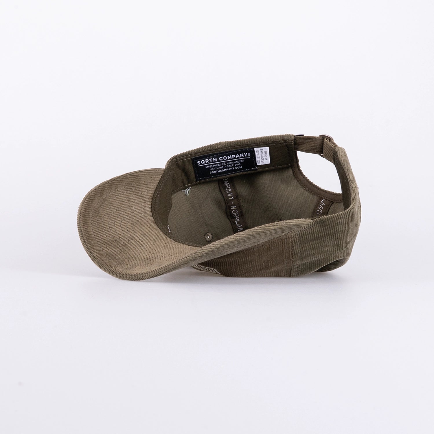 NORDAN EMBLEM DAD CAP - OLIVE CORDUROY