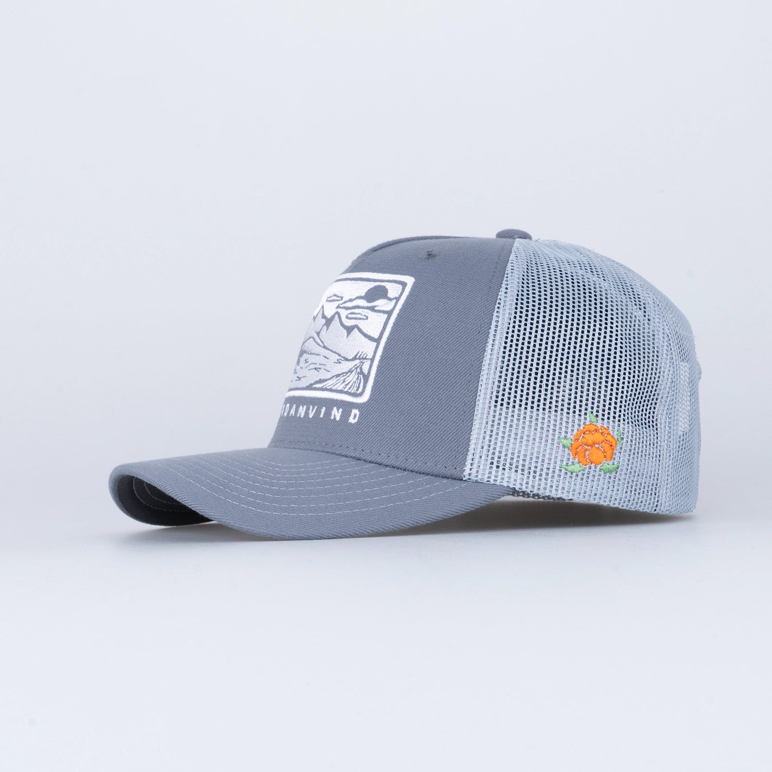 NORDANVIND TRUCKER CAP - HOOKED GREY