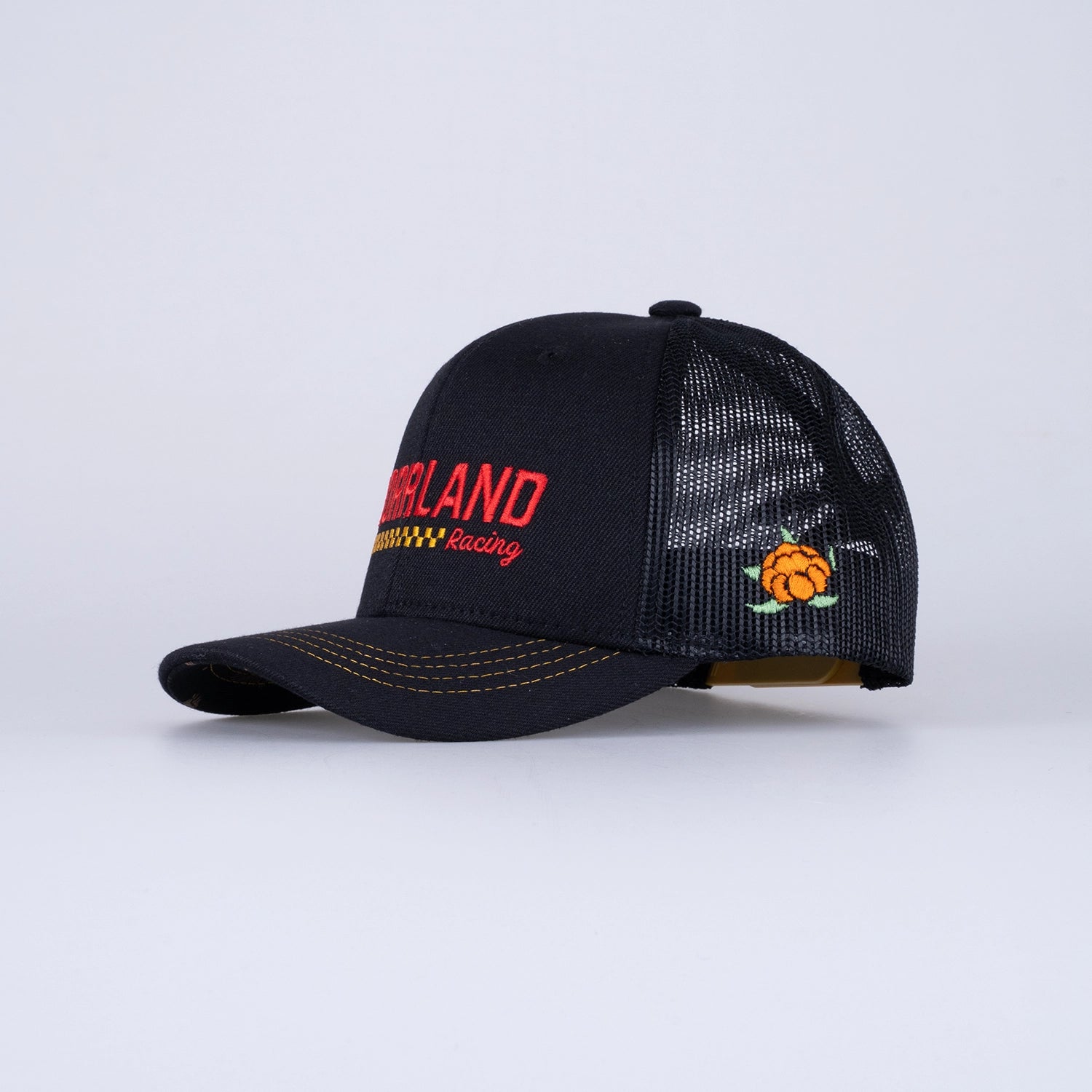 NORRLAND RACING KIDS TRUCKER CAP - BLACK