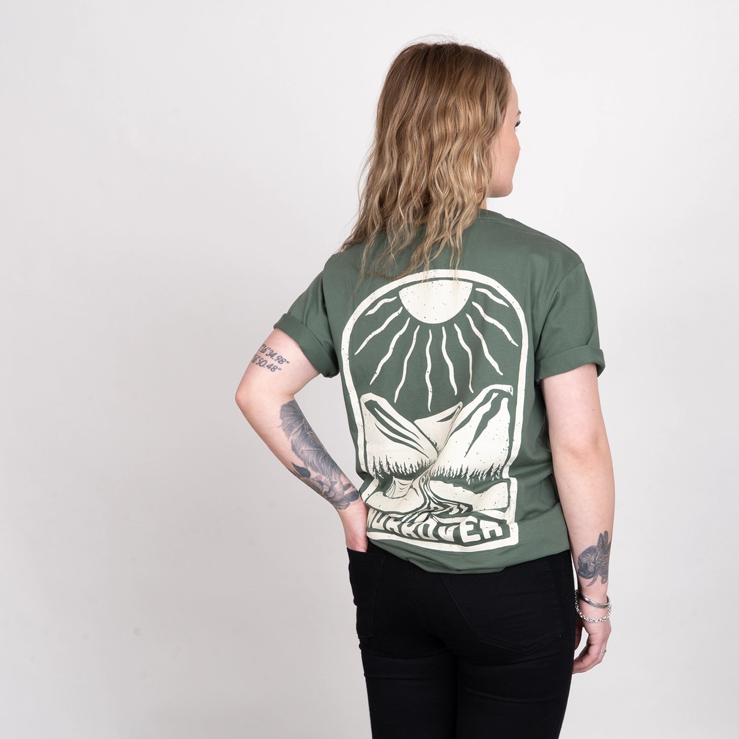 NORRÖVER T-SHIRT - STONE OLIVE