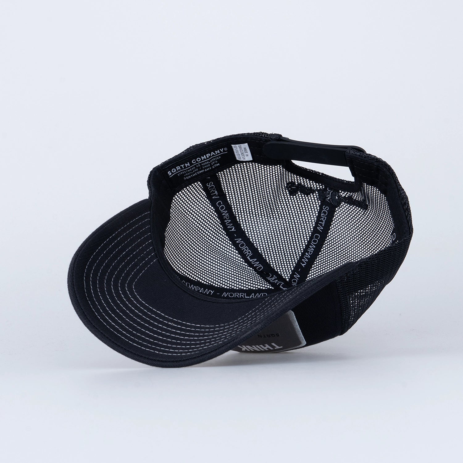 OUTSIDE TRUCKER CAP - HOOKED BLACK
