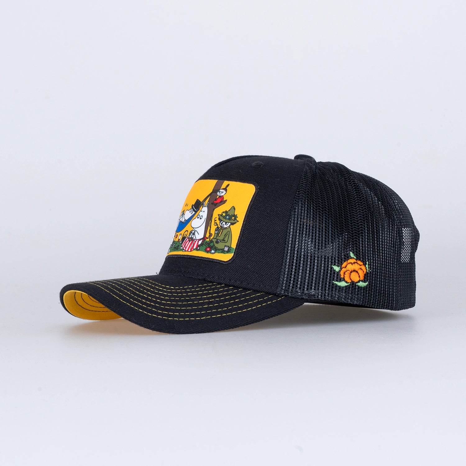 PICNIC TRUCKER CAP - BLACK