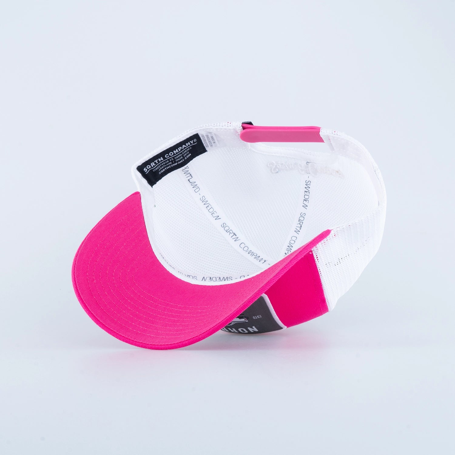 RACING TRUCKER KEPS - HOOKED HOT PINK