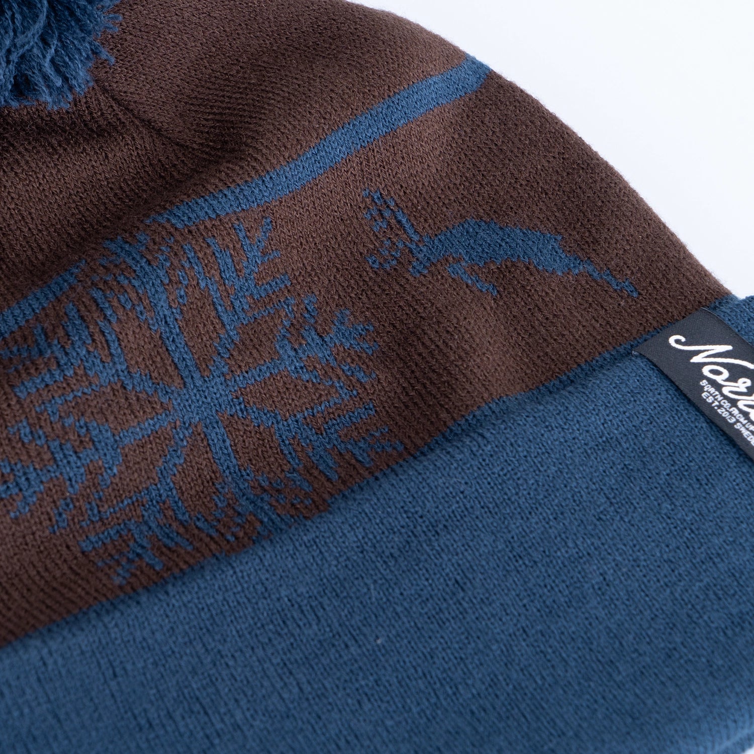 REINDEER POM POM MÖSSA - BROWN