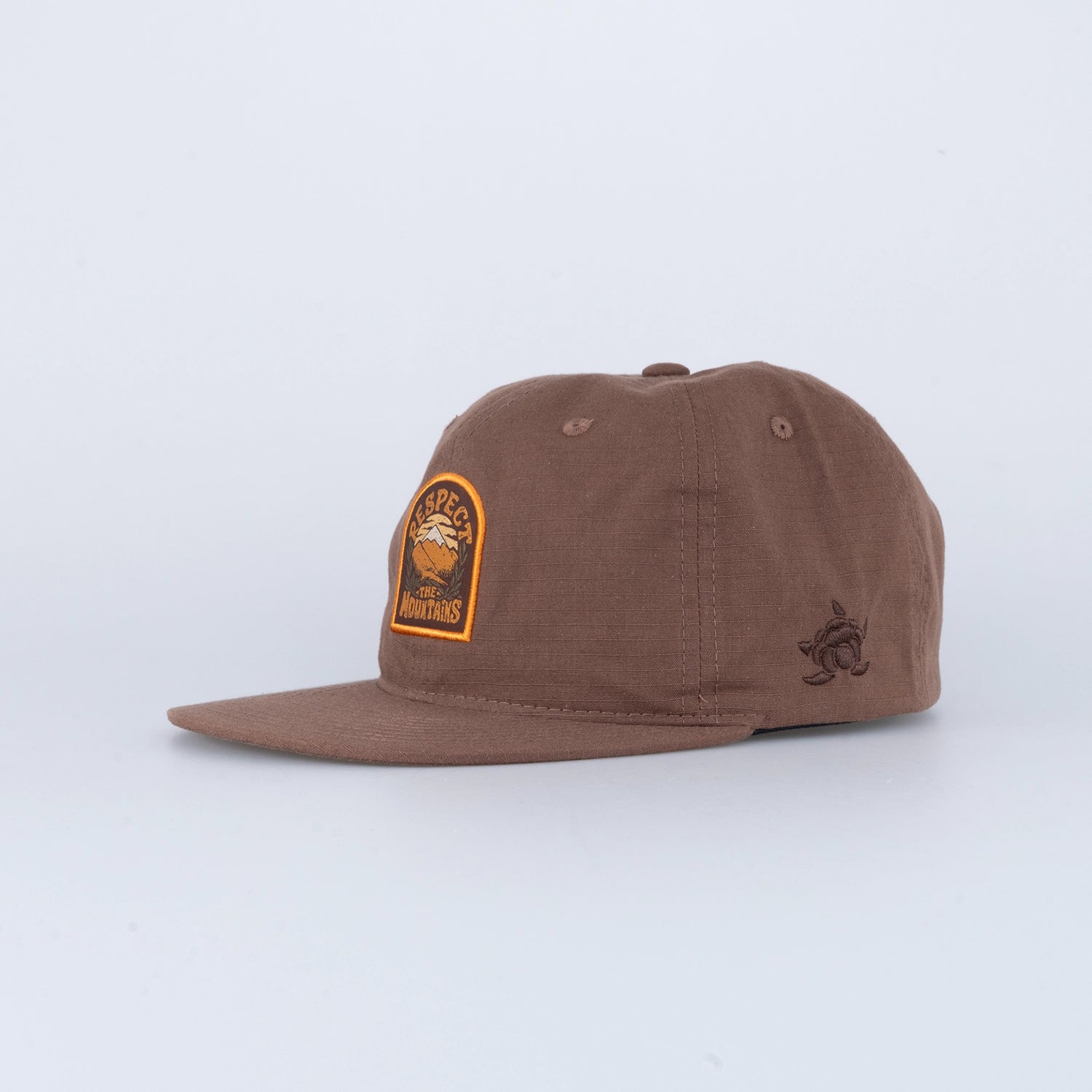 RESPECT 6-PANEL KEPS - BROWN