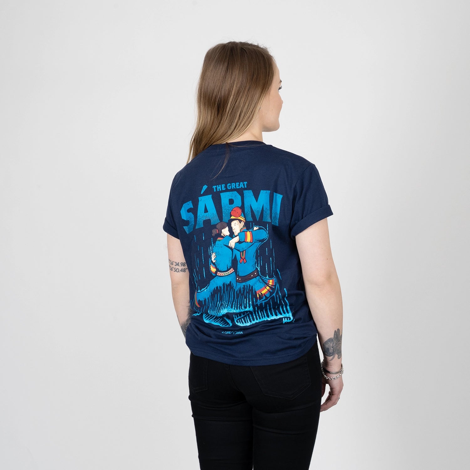 GREAT SÁPMI T-SHIRT - NAVY