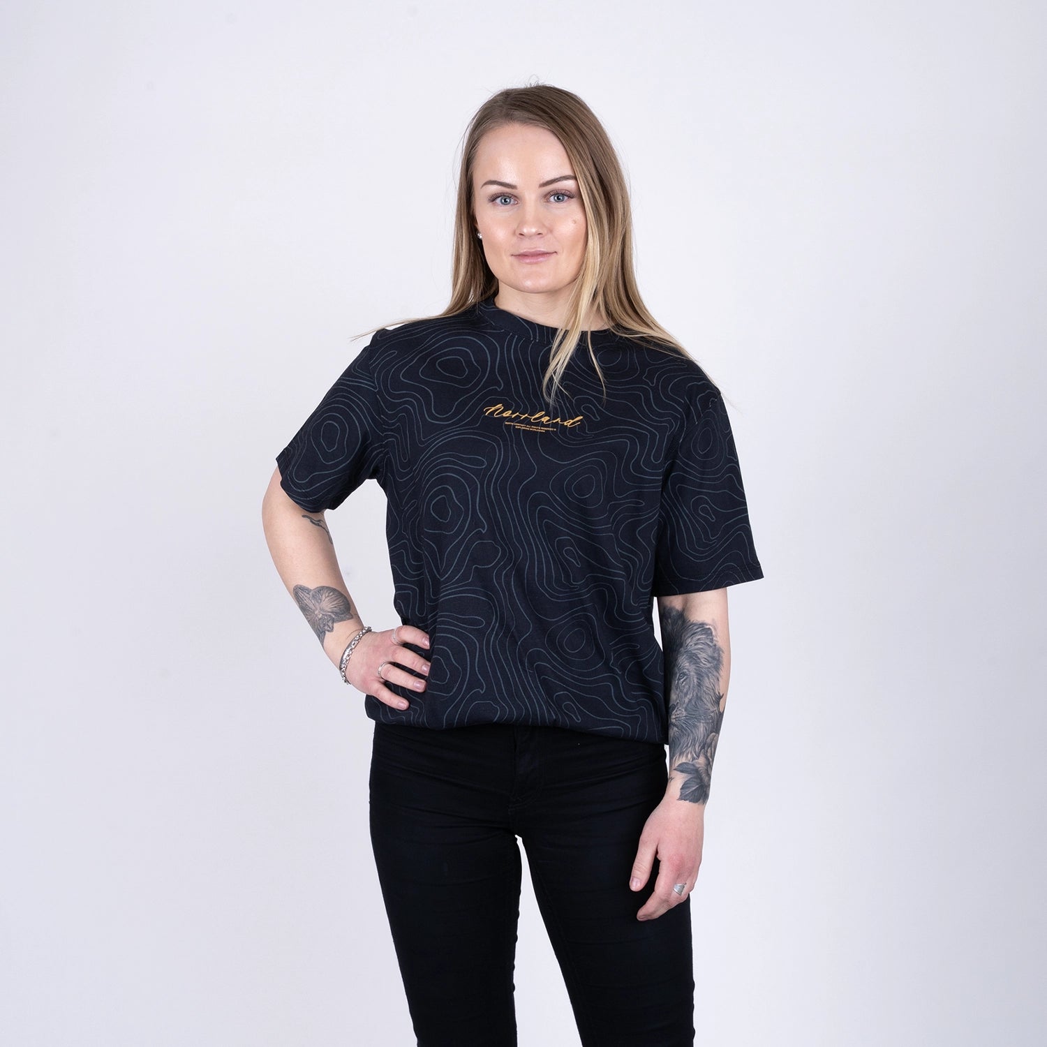 SIGNATURE T-SHIRT - TOPOGRAFI BLACK