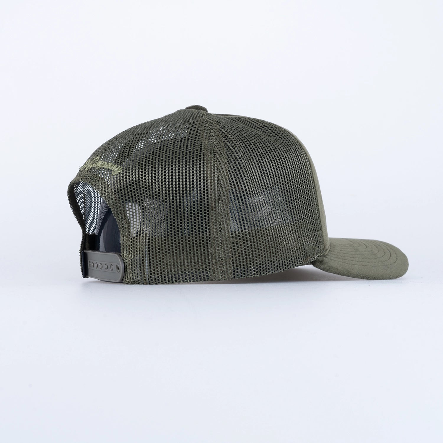 SKOGEN VELVET TRUCKER KEPS - OLIVE