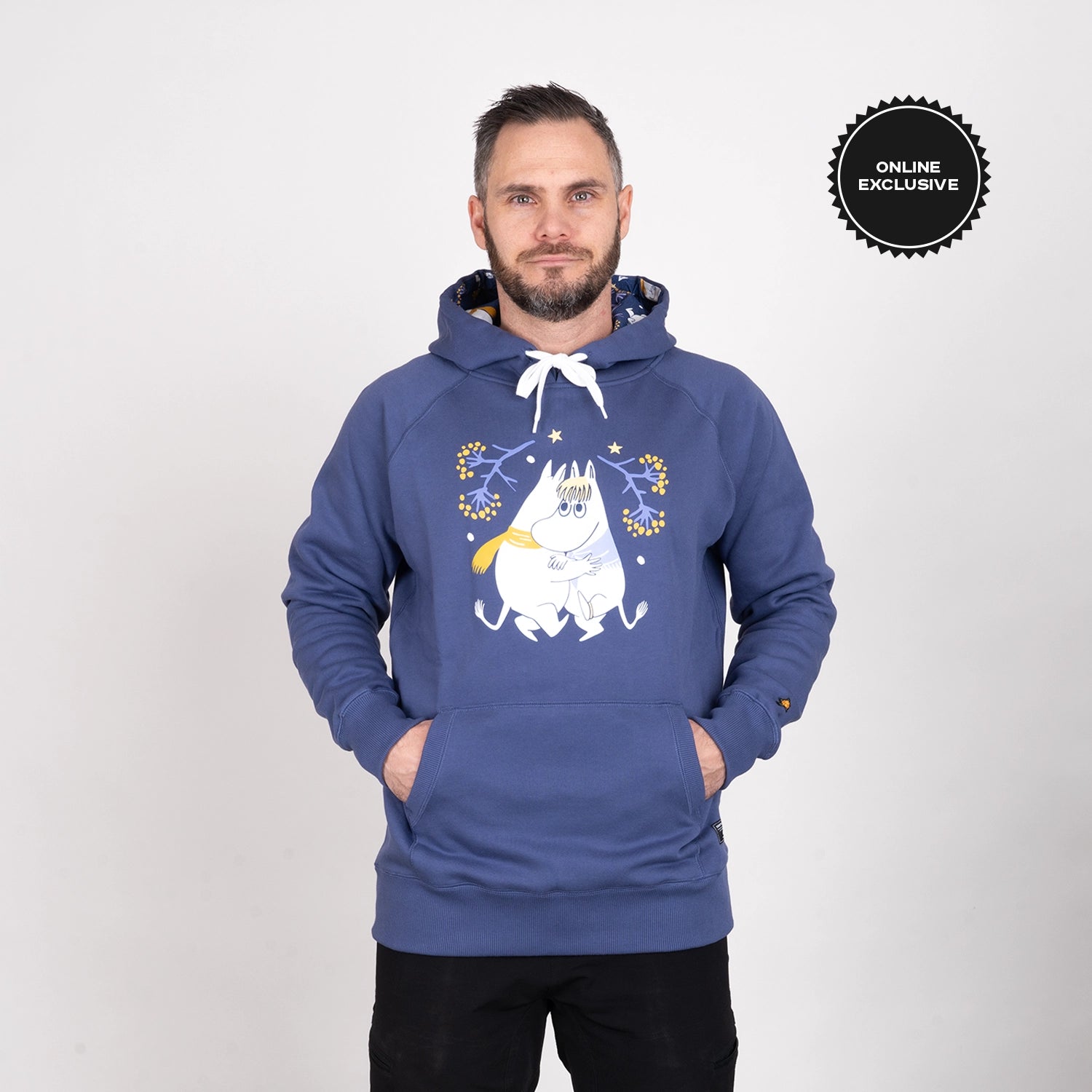 SNOW HOODIE - MOOMIN NAVY