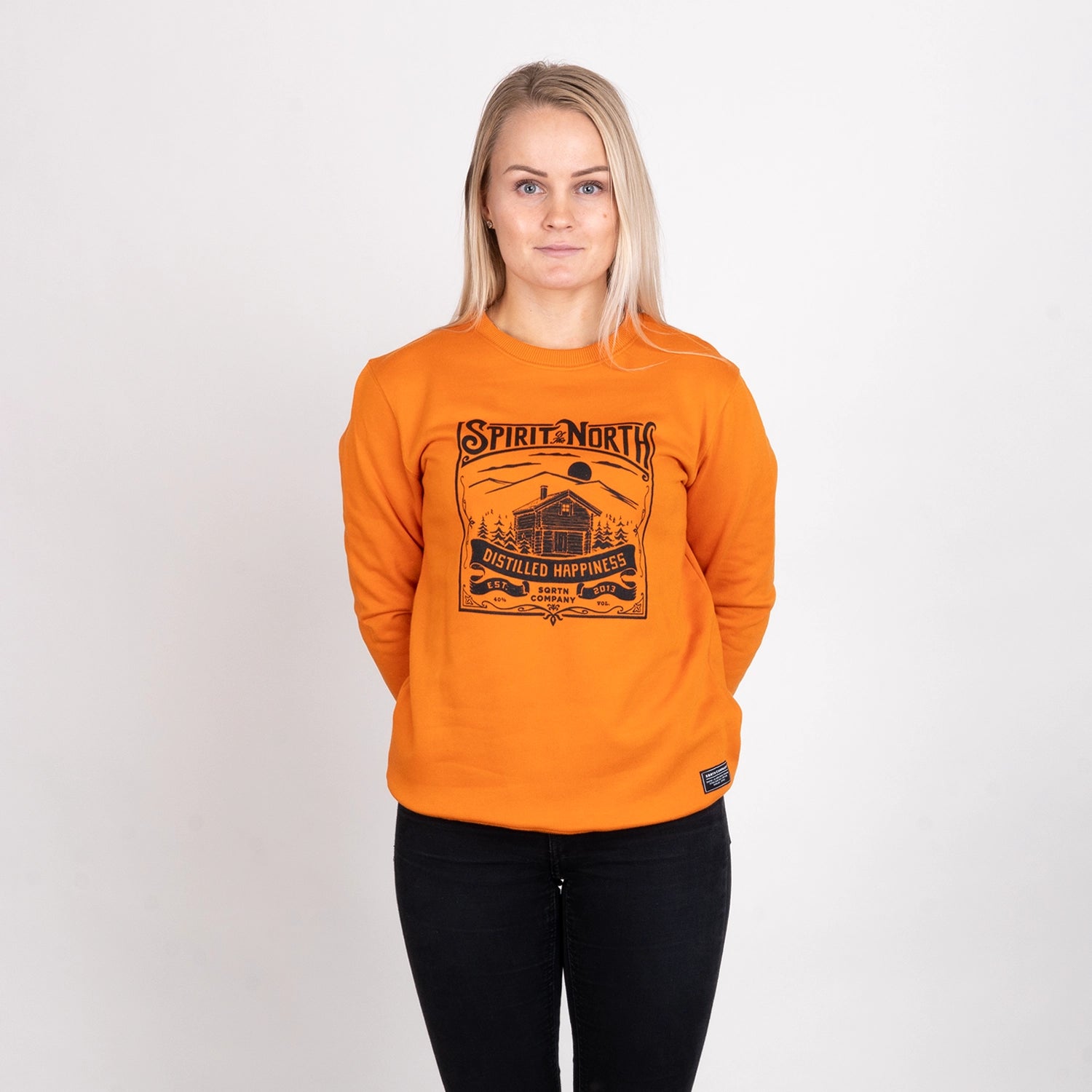 SPIRIT CREWNECK - ORANGE MAPLE