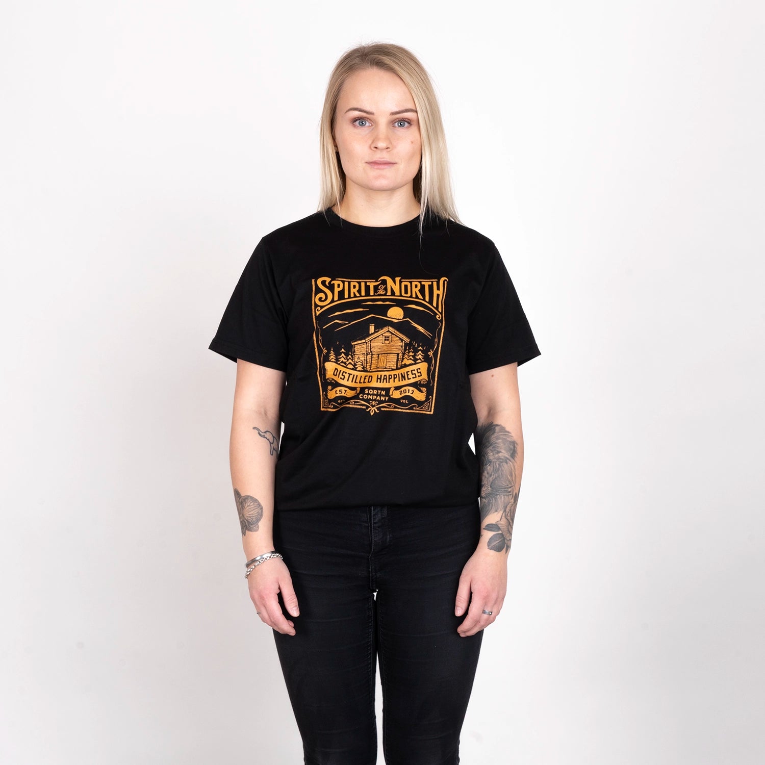 SPIRIT T-SHIRT - BLACK