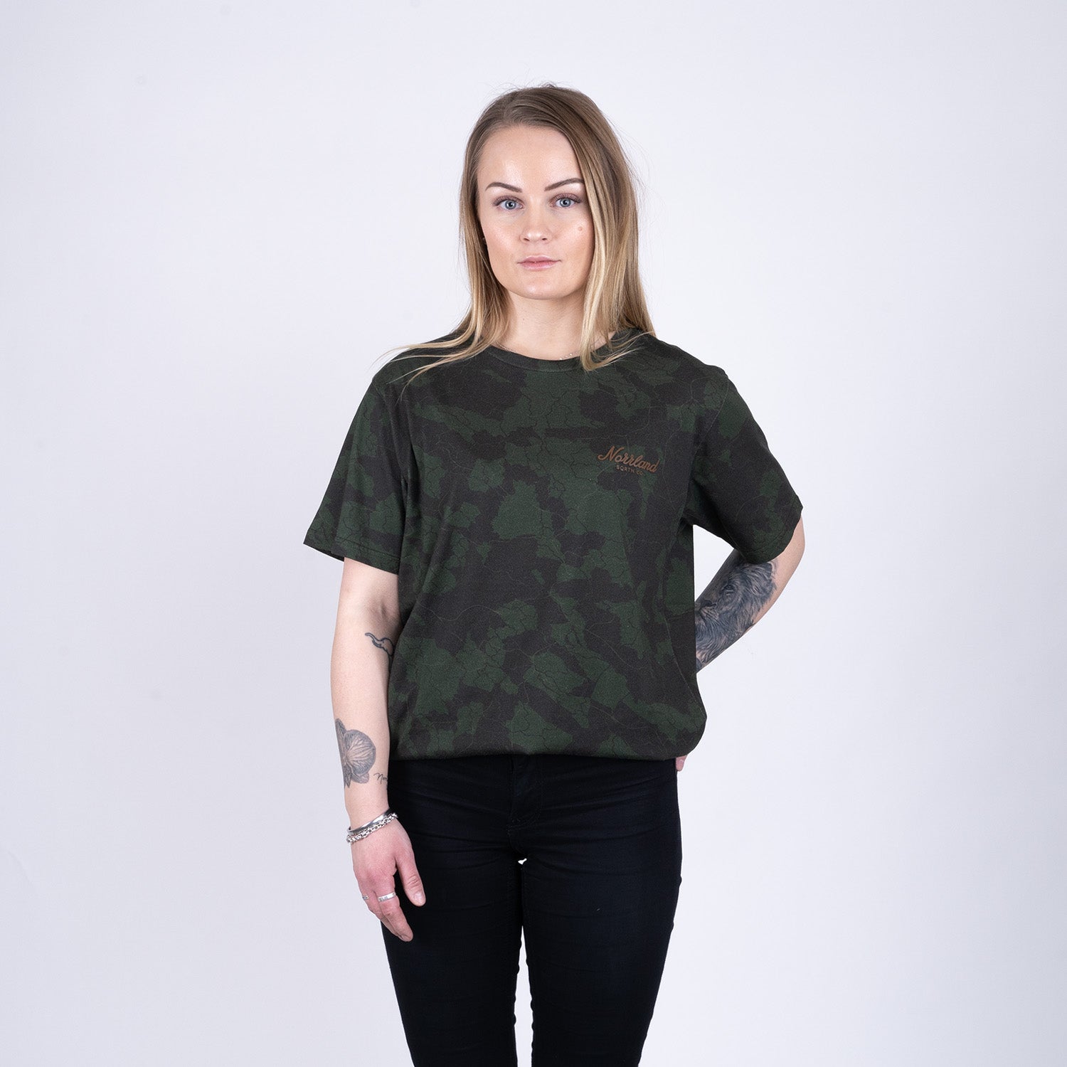 TGN MINISCRIPT T-SHIRT - NORRLAND CAMO