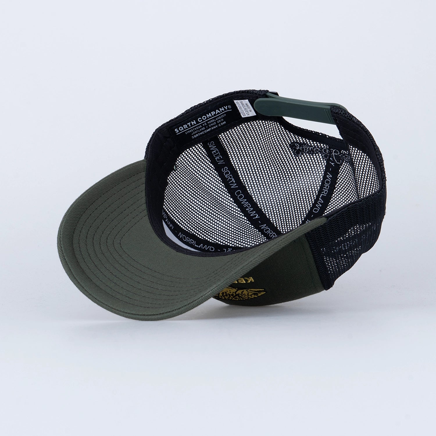 TROUTIN TRUCKER CAP - HOOKED OLIVE
