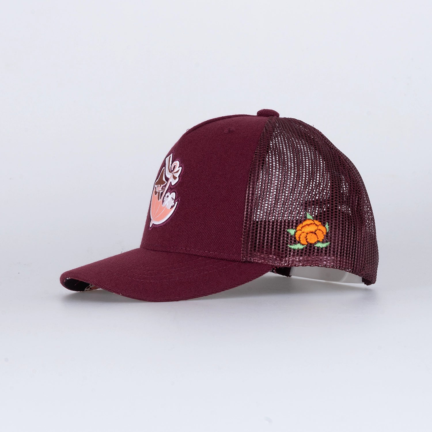 UMBRELLA KIDS TRUCKER CAP - MUMIN BURGUNDY