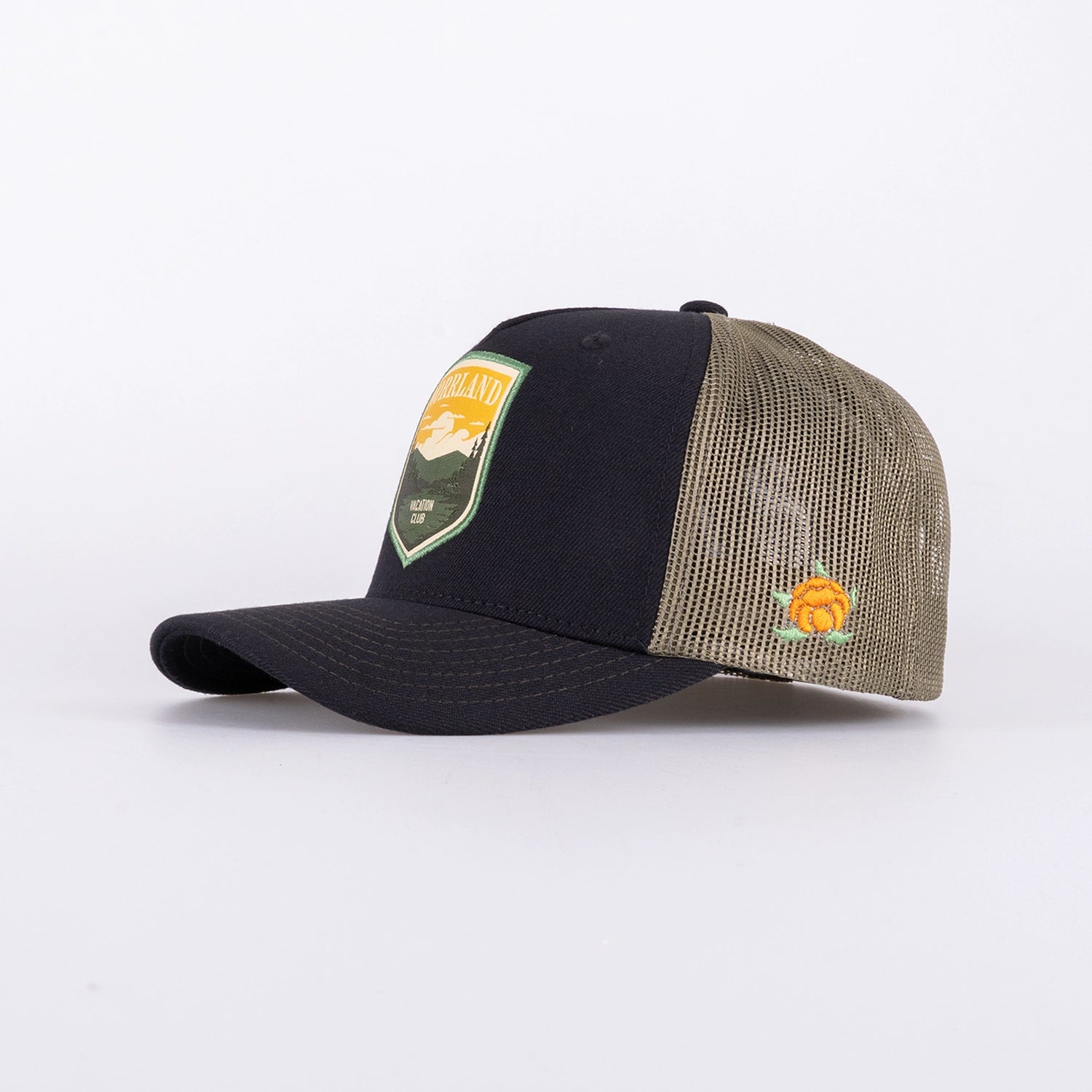 VACATION CLUB TRUCKER KEPS - BLACK