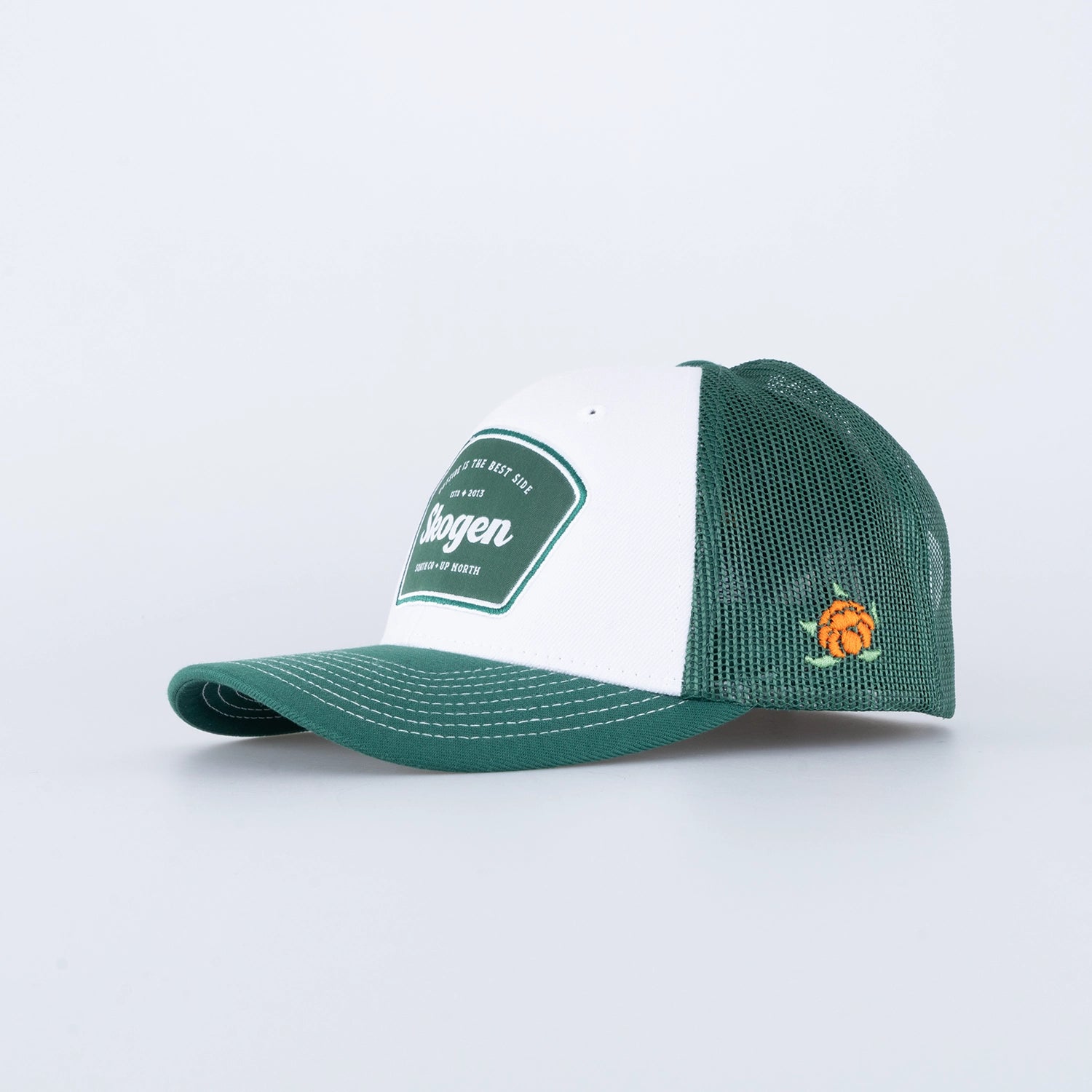 VILDMARKEN TRUCKER LOW CAP - WHITE