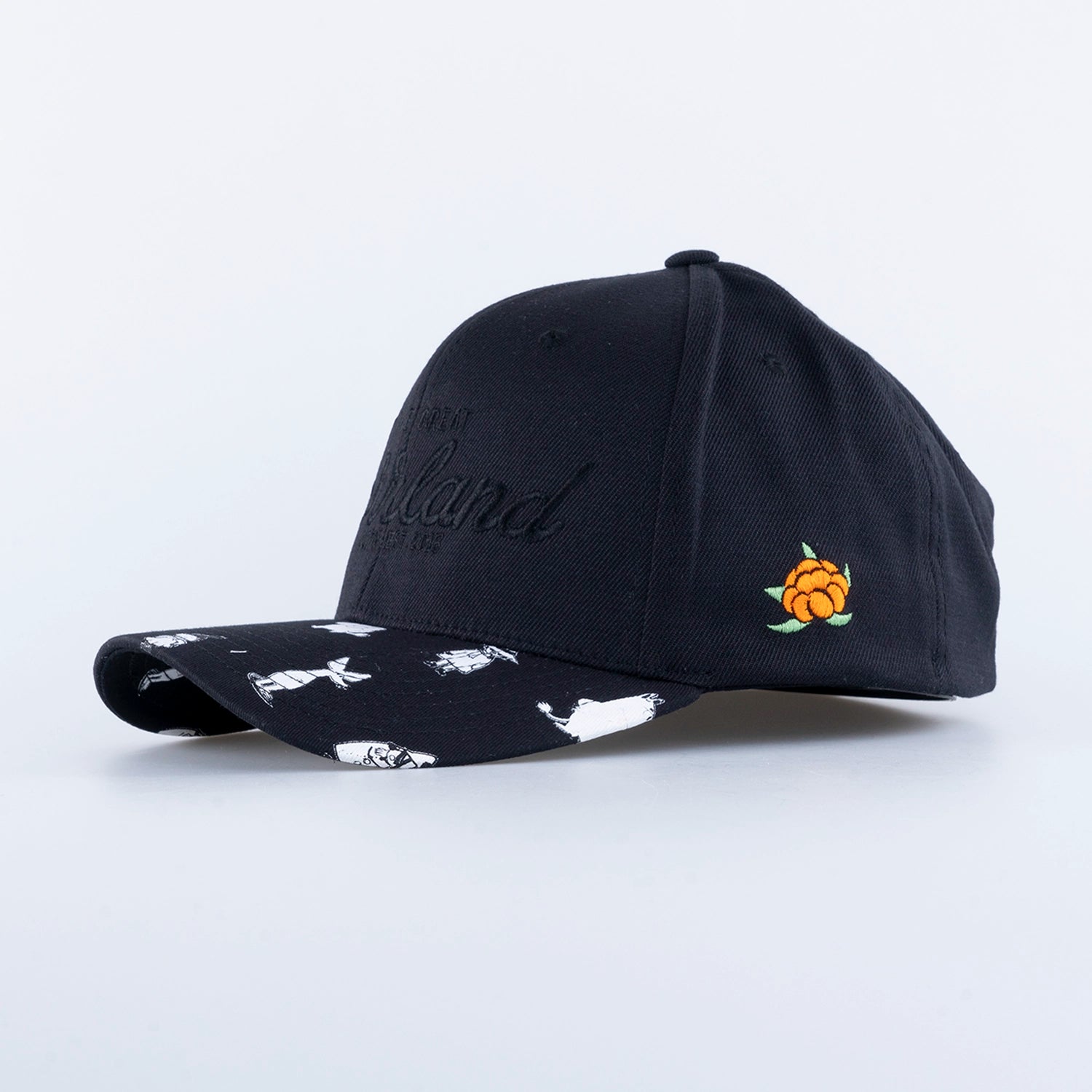 GREAT NORRLAND 120 CAP - MUMIN ALL BLACK